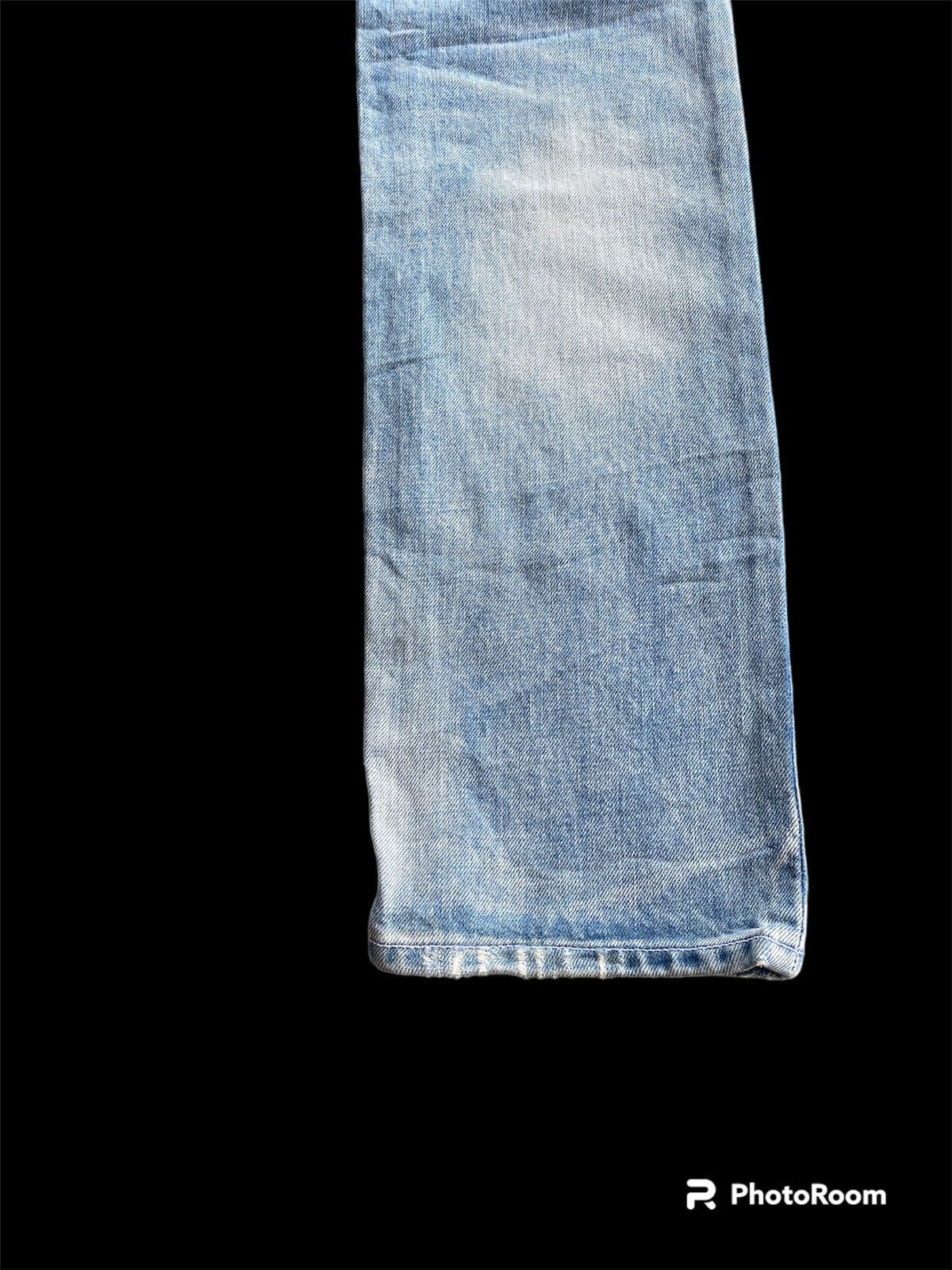 Hysteric Glamour × Japanese Brand × Tornado Mart Biker Jeans Japanese Eyefunny Distressed p174 Size US 31 - 4 Thumbnail