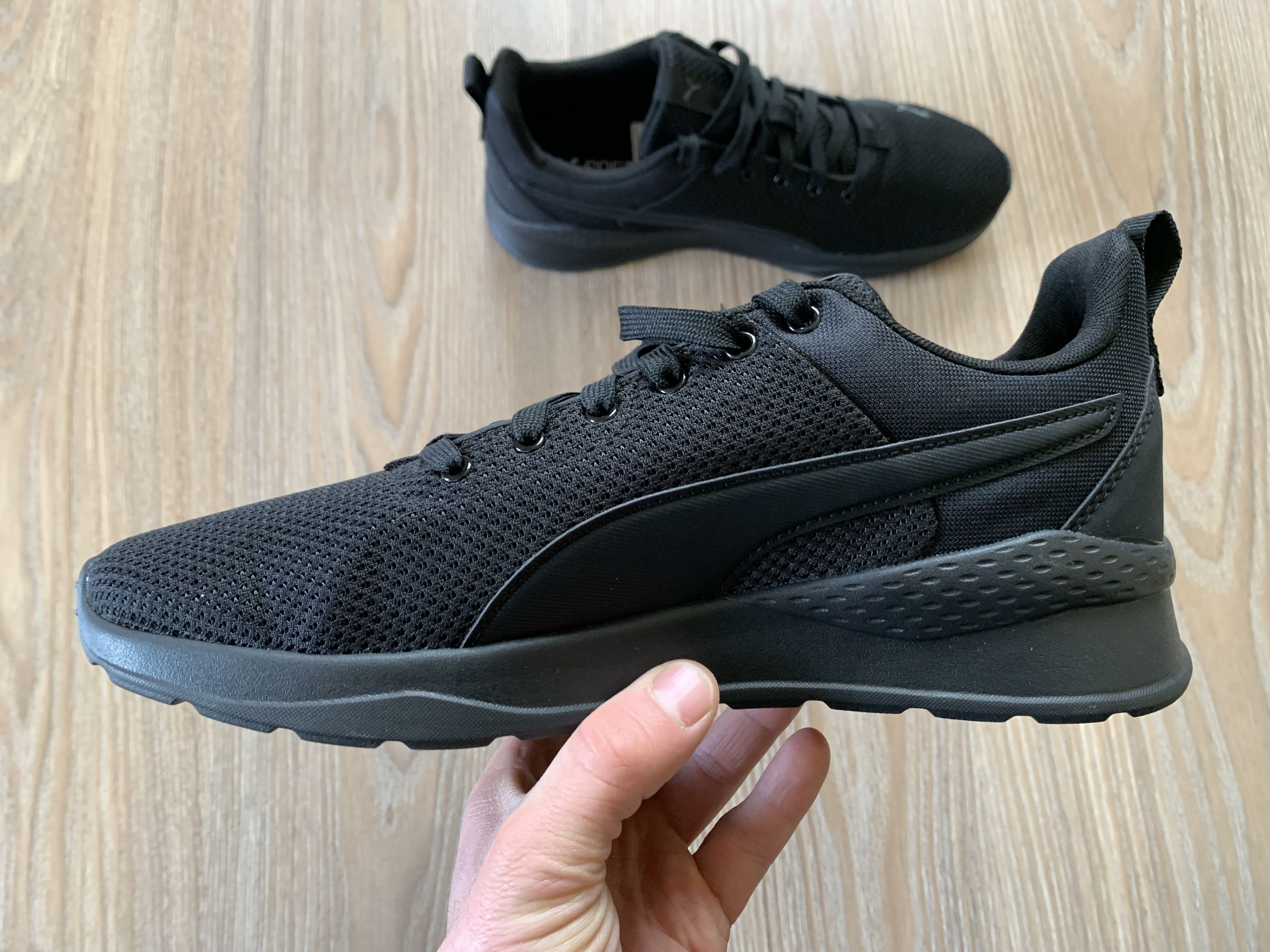 Puma Mens Puma Anzarun Lite Black Sneakers Size US 9 / EU 42 - 5 Thumbnail