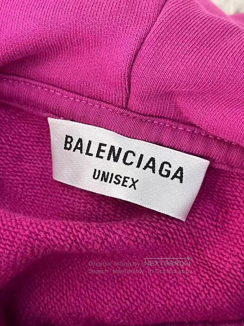 Balenciaga Balenciaga Fuchsia Sweatshirt Size US S / EU 44-46 / 1 - 4 Thumbnail