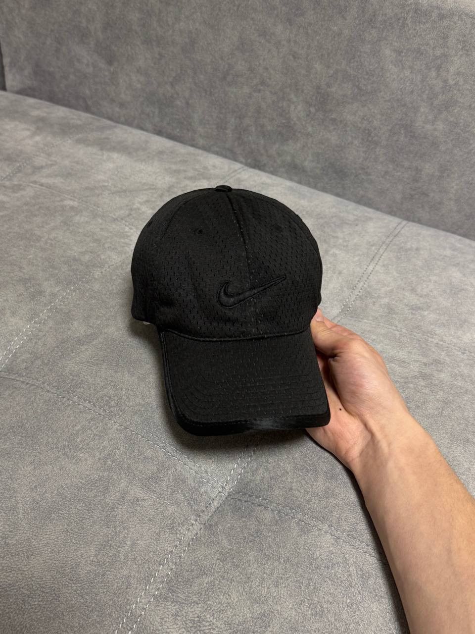 Nike Vintage Nike swoosh black Y2K retro cap hat Size ONE SIZE - 1 Thumbnail