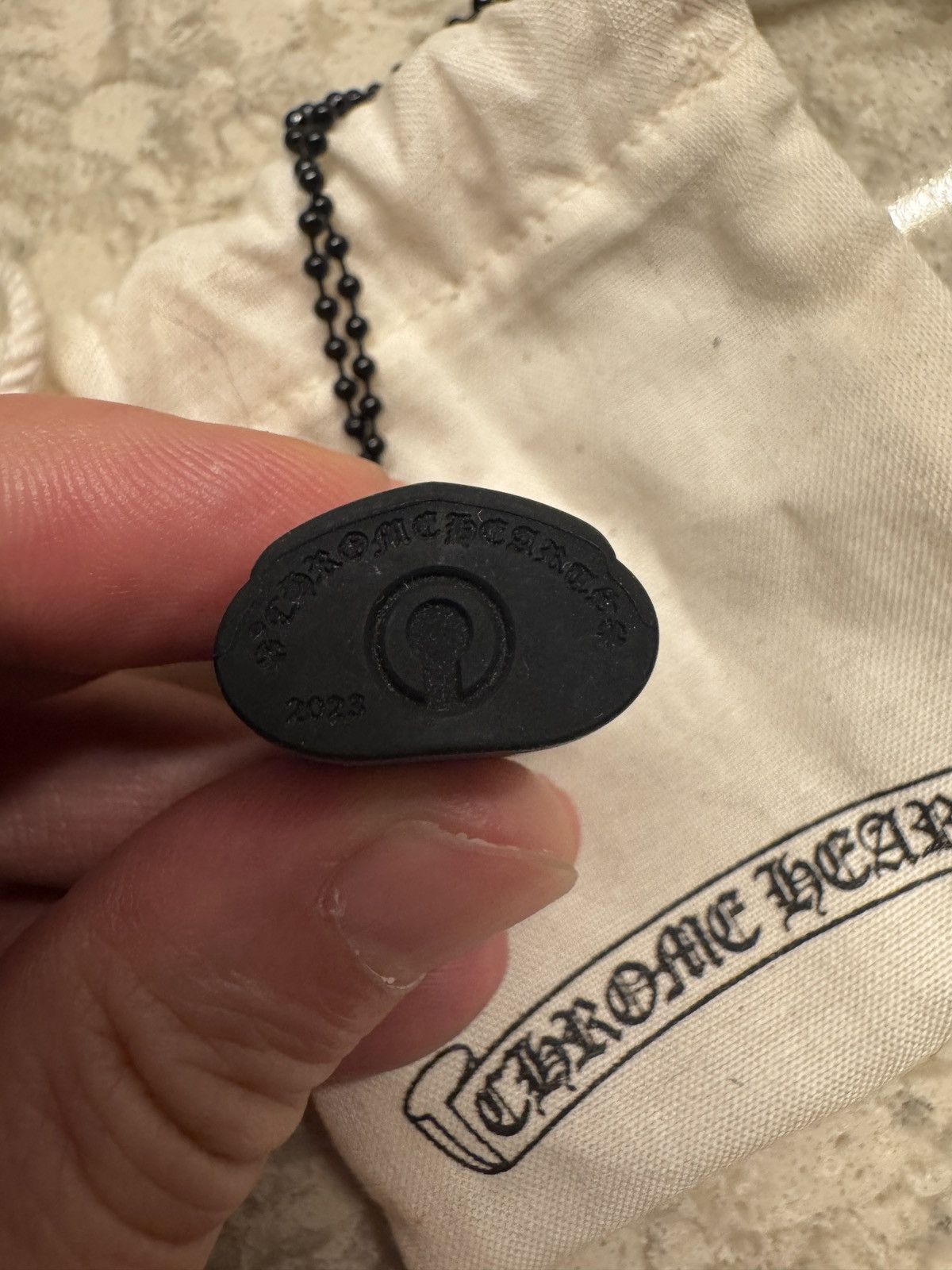 Chrome Hearts Chrome hearts silicone rubber lock necklace Size ONE SIZE - 4 Thumbnail