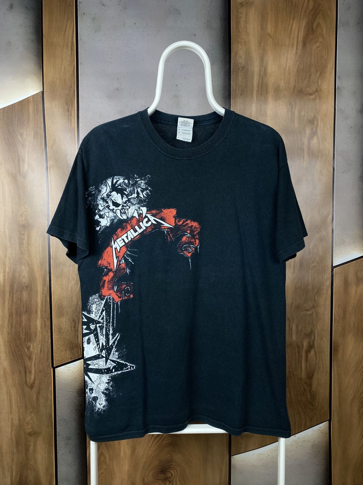 Metallica 🎸Vintage 2008 T-Shirt Metallica Rock Band VTG Tee🎸 Size US M / EU 48-50 / 2 - 1 Thumbnail