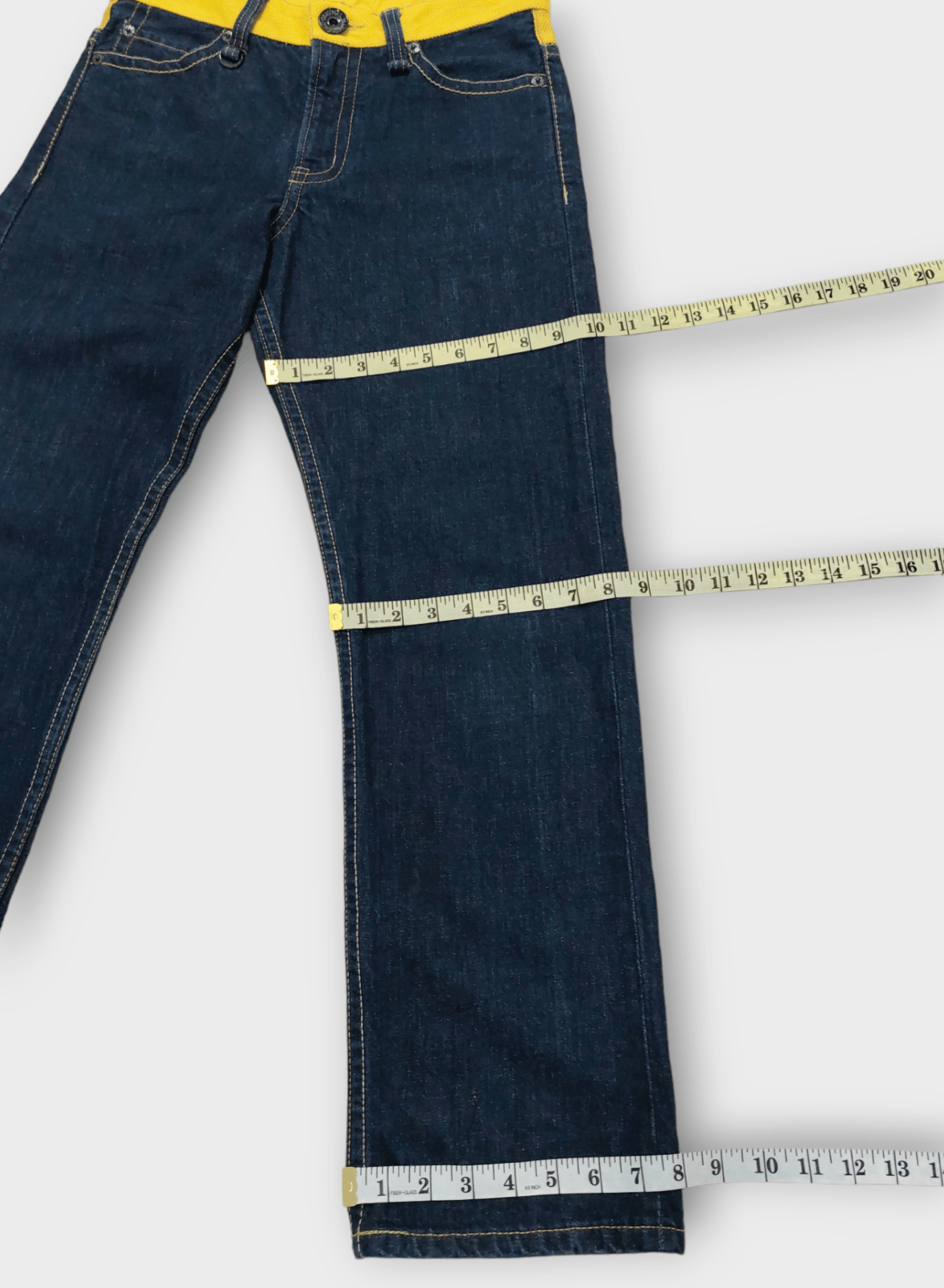 Japanese Co & Lu Pocket Logo Jeans