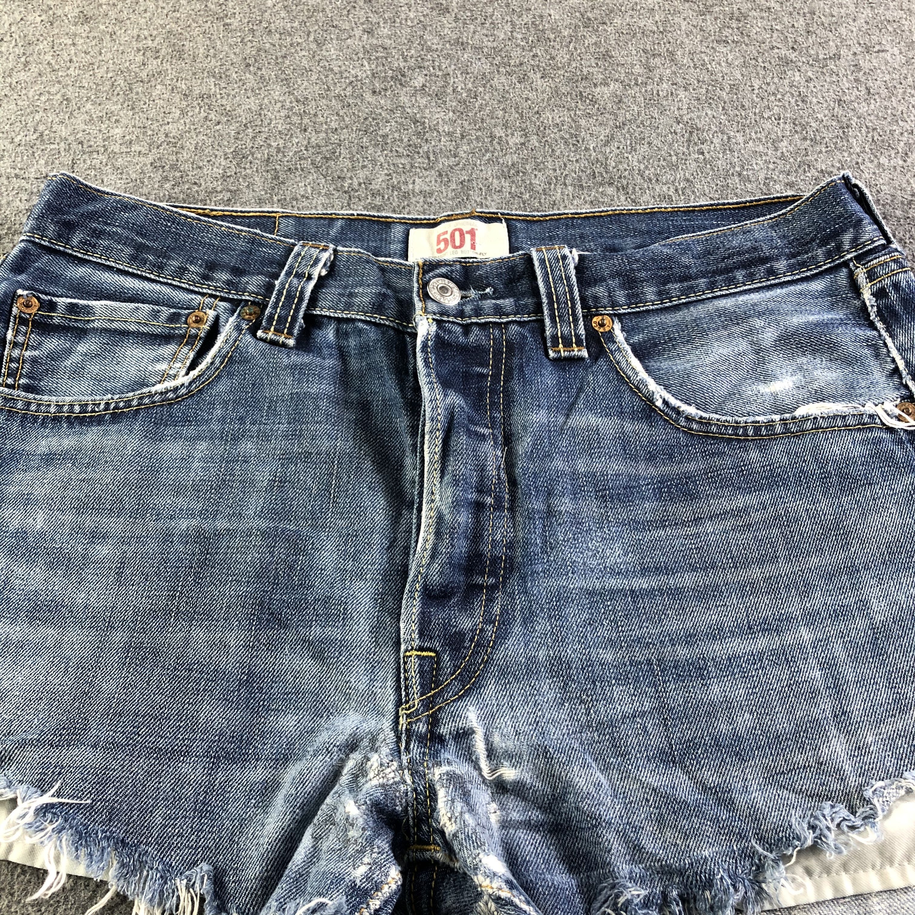 Levi's × Vintage Vintage Levis 501 Jeans-J4476 Size 33" - 3 Thumbnail