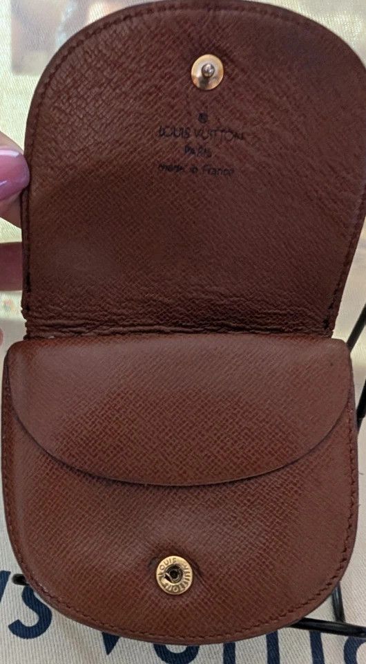 Louis Vuitton Louis Vuitton Monogram Porte Monnaie Gousset Wallet CT0948 Size ONE SIZE - 2 Thumbnail