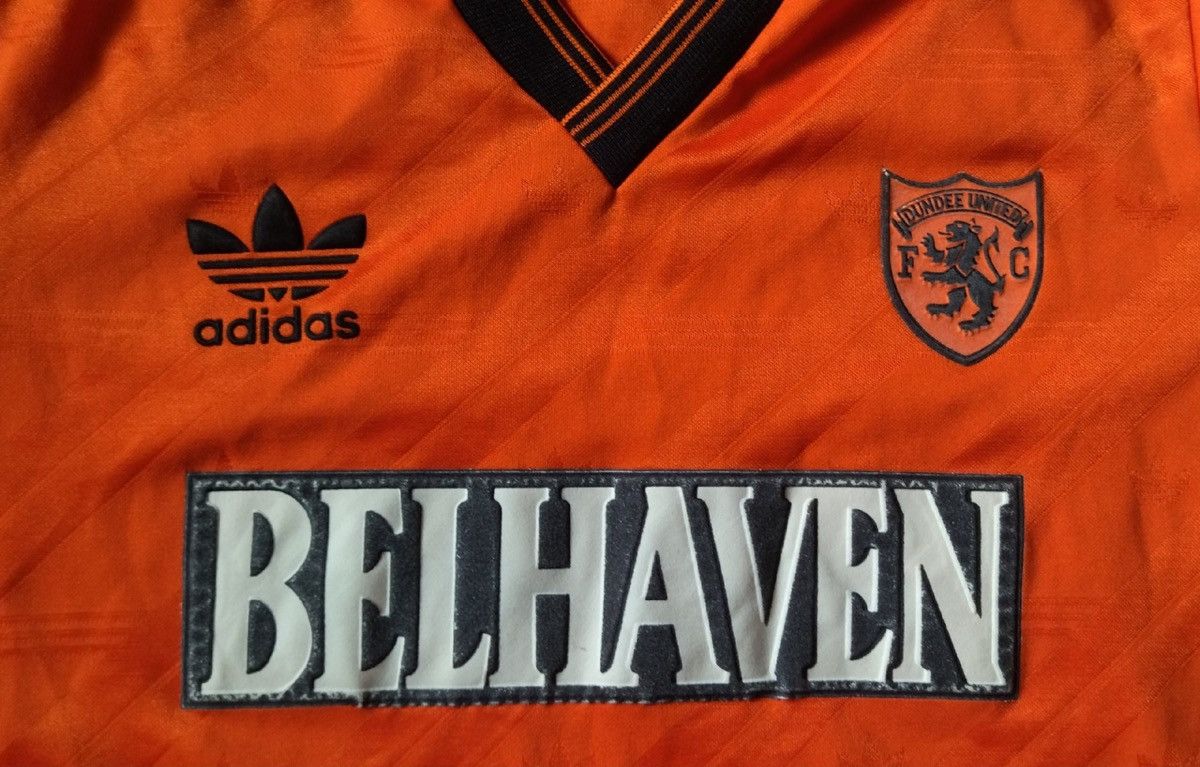 Adidas Dundee United Scotland 1988/1989 vintage Adidas shirt Size US M / EU 48-50 / 2 - 3 Thumbnail