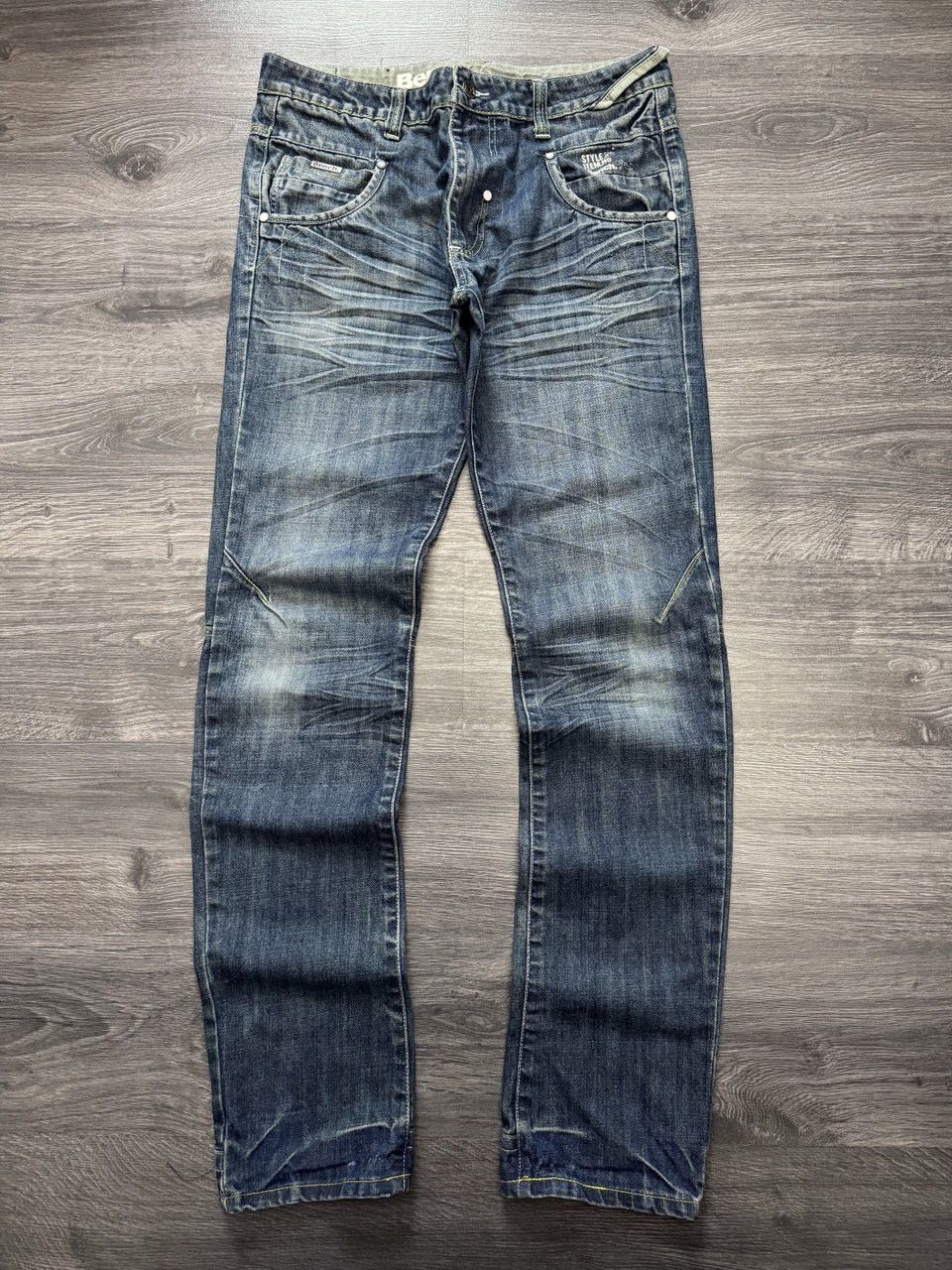 Jean Vintage Y2K Bench Jeans Pants Faded Size US 34 / EU 50 - 1 Thumbnail