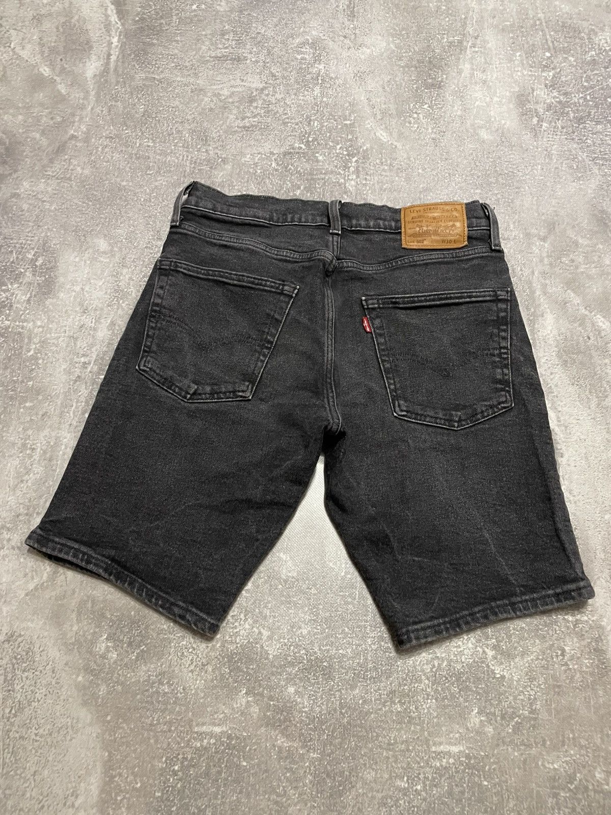 Levi's × Levi's Vintage Clothing Vintage Levis 502 Black Denim Jeans Shorts Size 30 Size US 30 / EU 46 - 1 Thumbnail