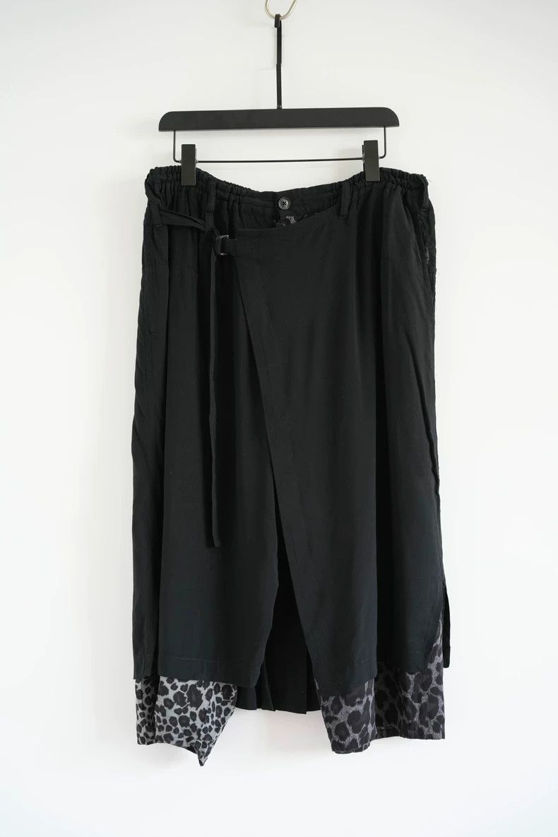 Yohji Yamamoto Yohji Yamamoto size 3 19ss leopard print culottes pants 250 Size US 30 / EU 46 - 1 Thumbnail