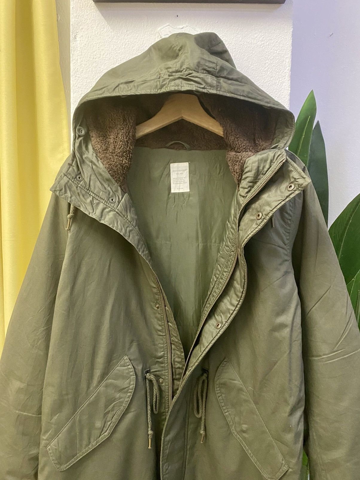 Japanese Brand × Vintage Vintage Military Style Back Number Fishtail Parka Size US M / EU 48-50 / 2 - 8 Thumbnail