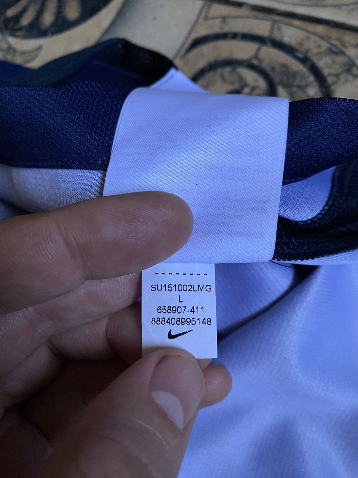 Nike Nike Jersey Paris Size US L / EU 52-54 / 3 - 11 Thumbnail