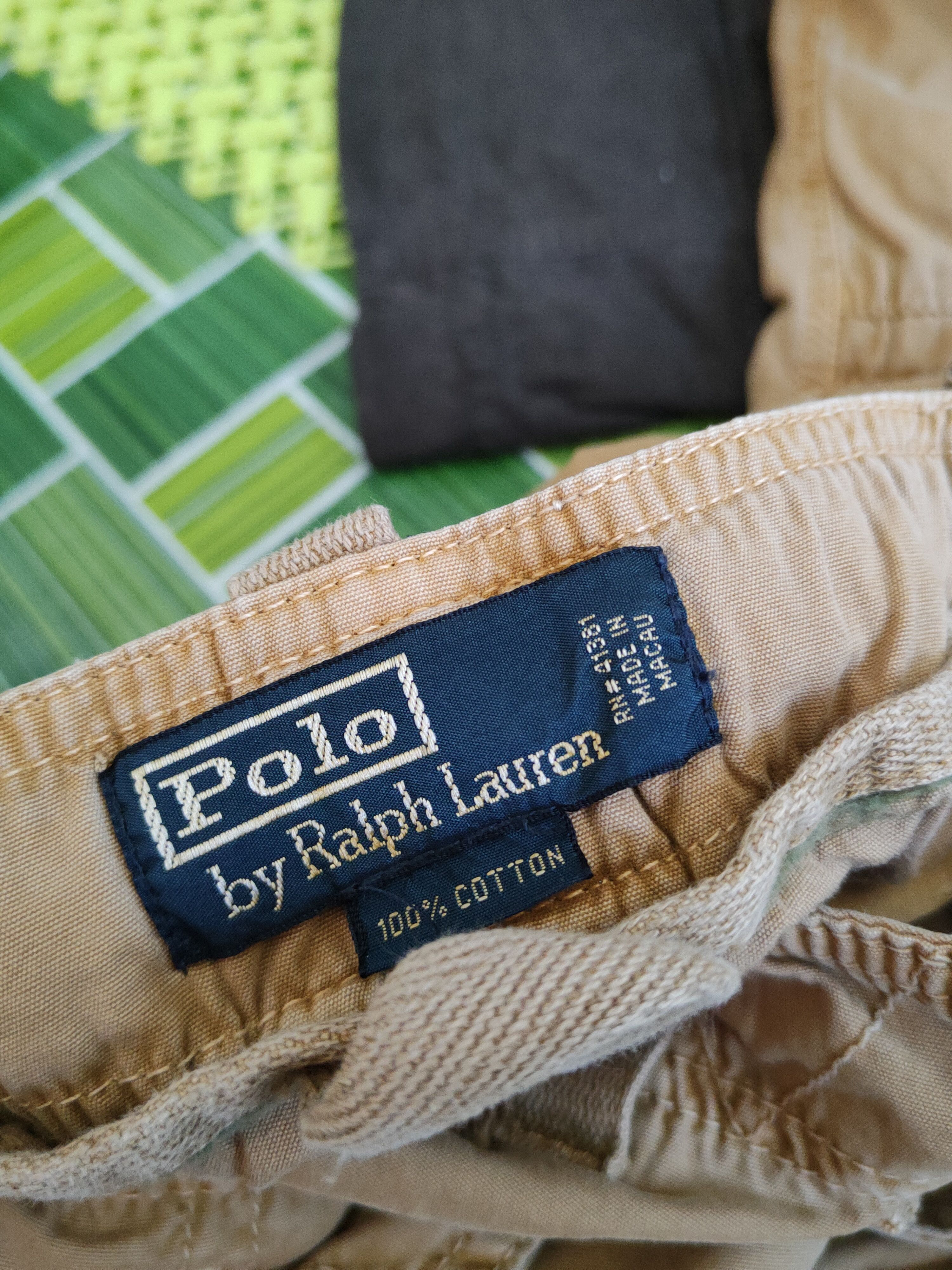 Polo Ralph Lauren Polo Ralph Lauren Brown Multipocket Cargo Pants #S1243 DLL Size US 36 / EU 52 - 14 Thumbnail