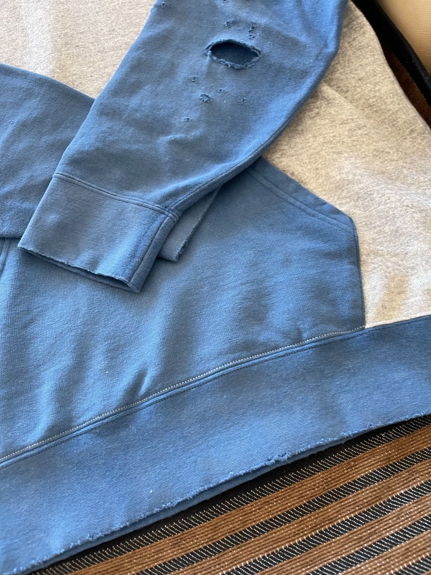 Visvim visvim 20AW First Gen Distressed Hoodie Size US M / EU 48-50 / 2 - 4 Thumbnail