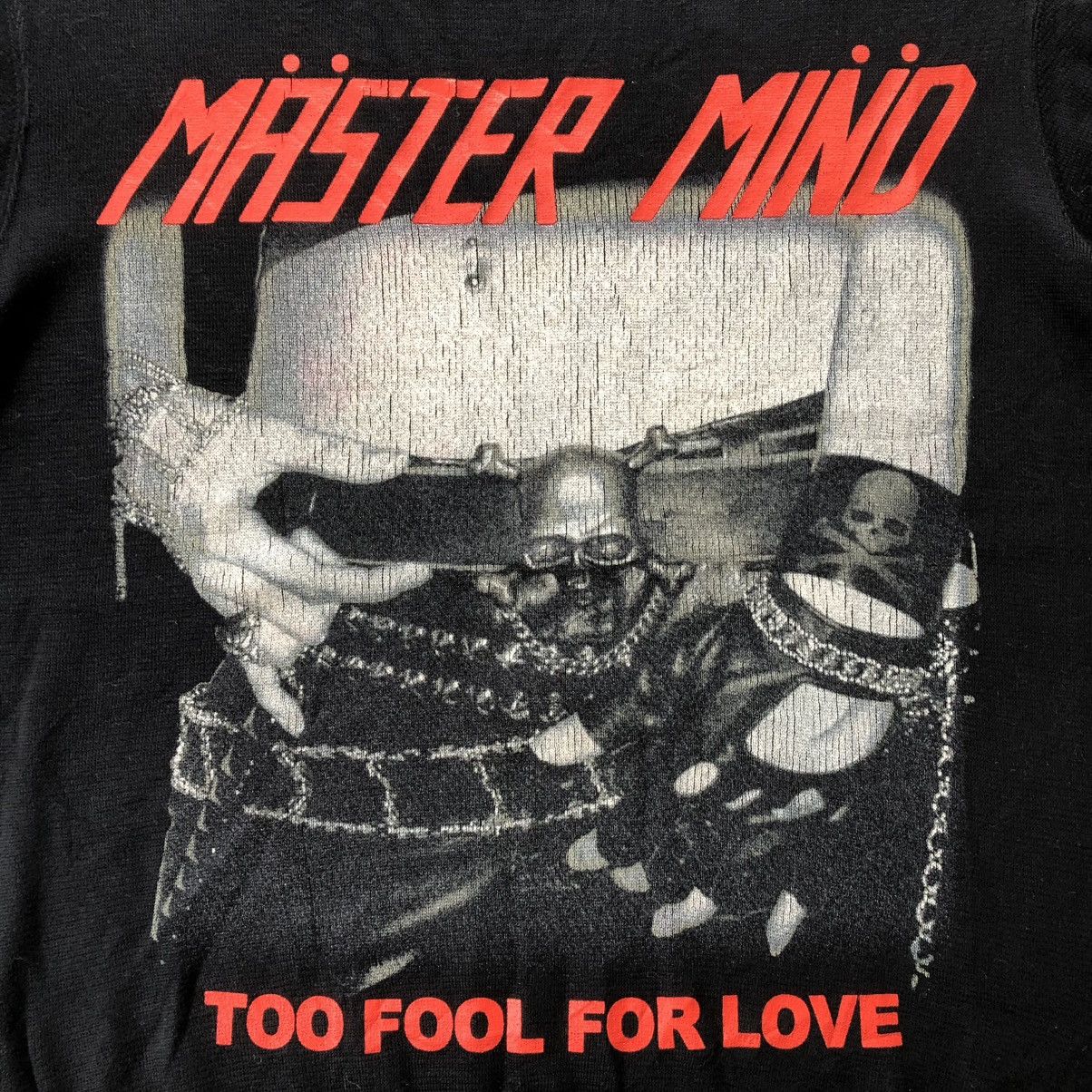 Mastermind Japan MASTERMIND Japan Cut and Sew Too Fool For Love Knit Shirt Size US S / EU 44-46 / 1 - 4 Thumbnail