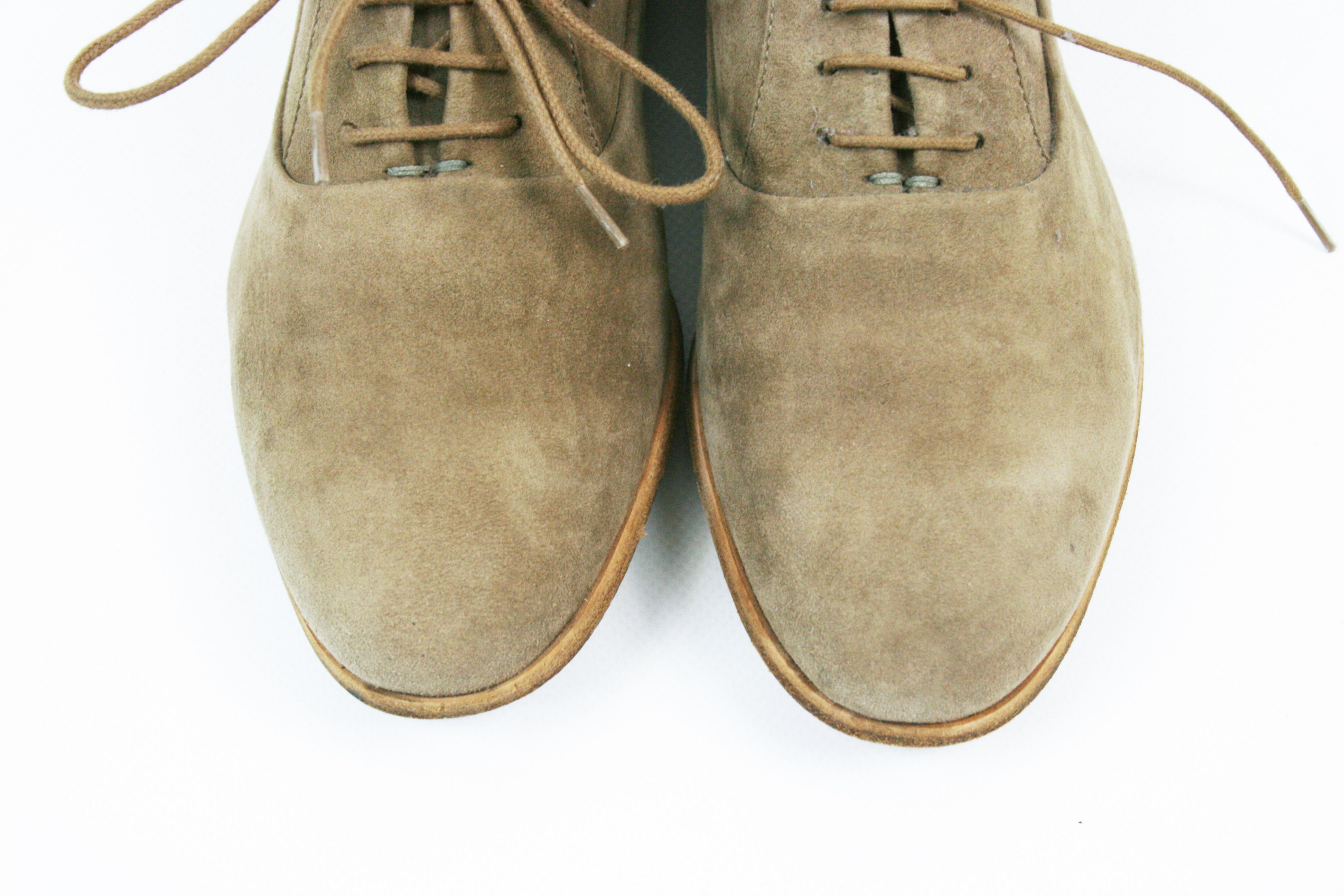 Heschung Suede Dress Shoes Size US 6.5 / IT 36.5 - 4 Thumbnail