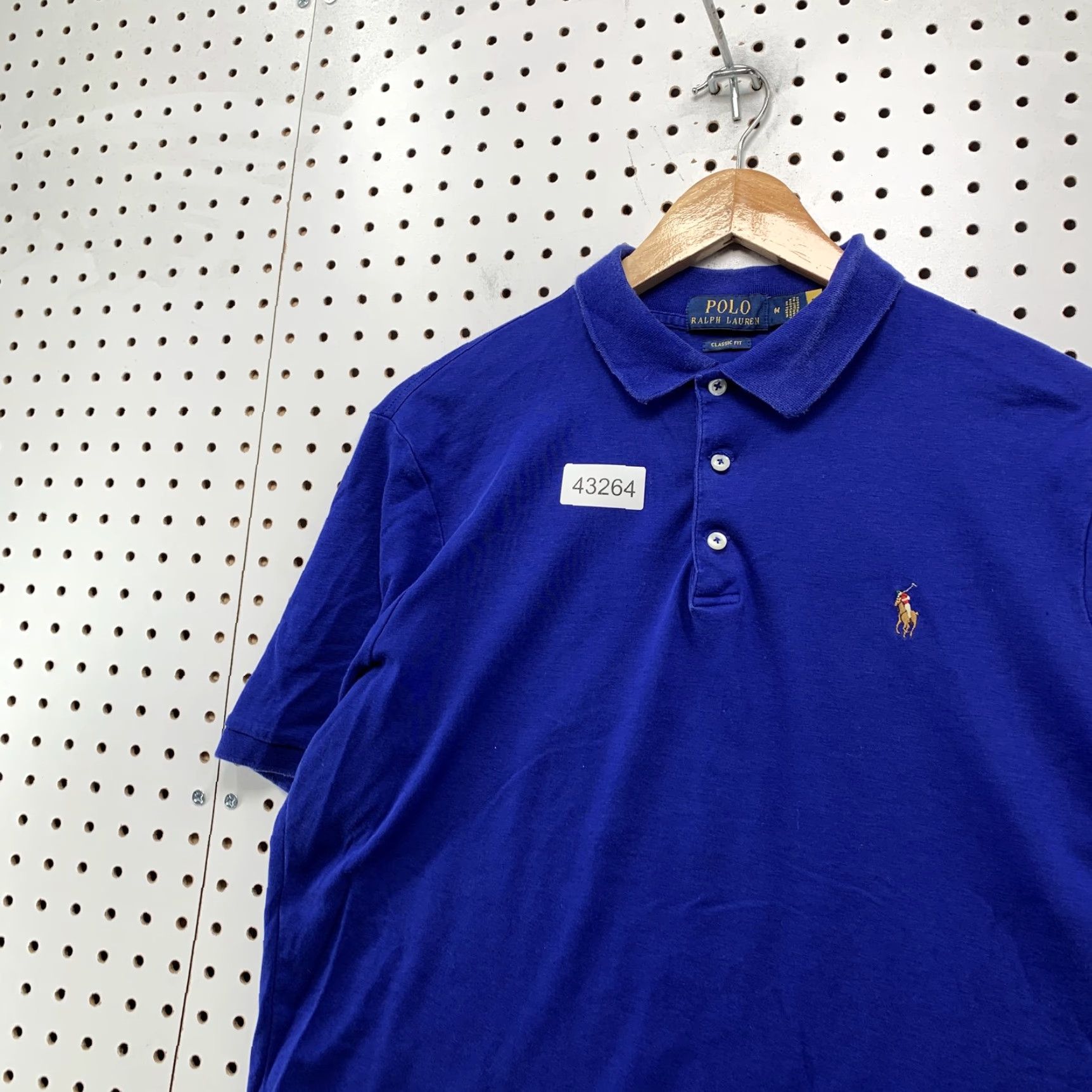 Polo Ralph Lauren Polo Ralph Lauren Short Sleeve Polo Shirt Mens Medium Blue Preppy Casual Golf Size US M / EU 48-50 / 2 - 3 Thumbnail