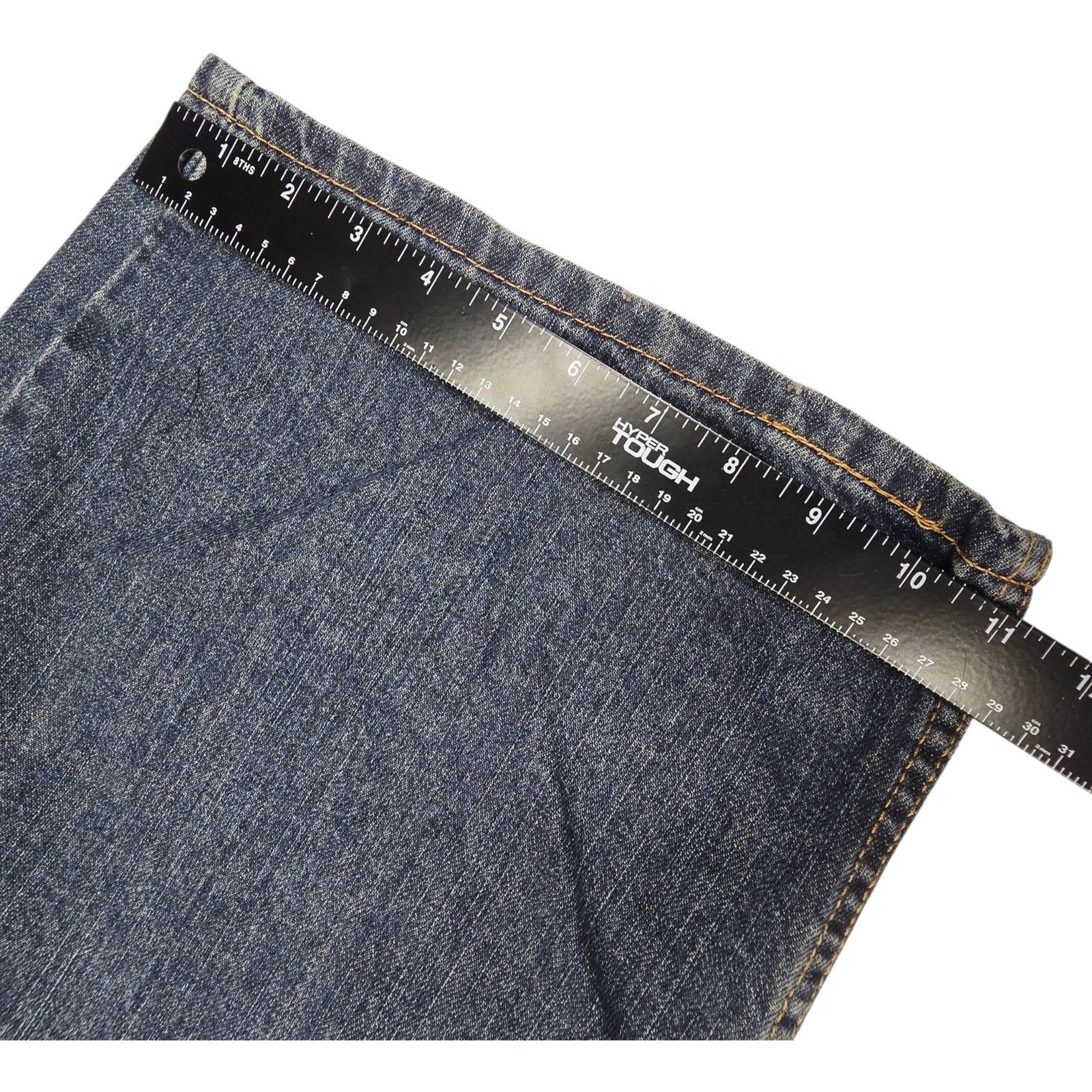 Levi's Levis 559 Mens 60 x 32 Blue Denim Medium Wash Jeans Red Tab Size US 44 / EU 60 - 6 Thumbnail