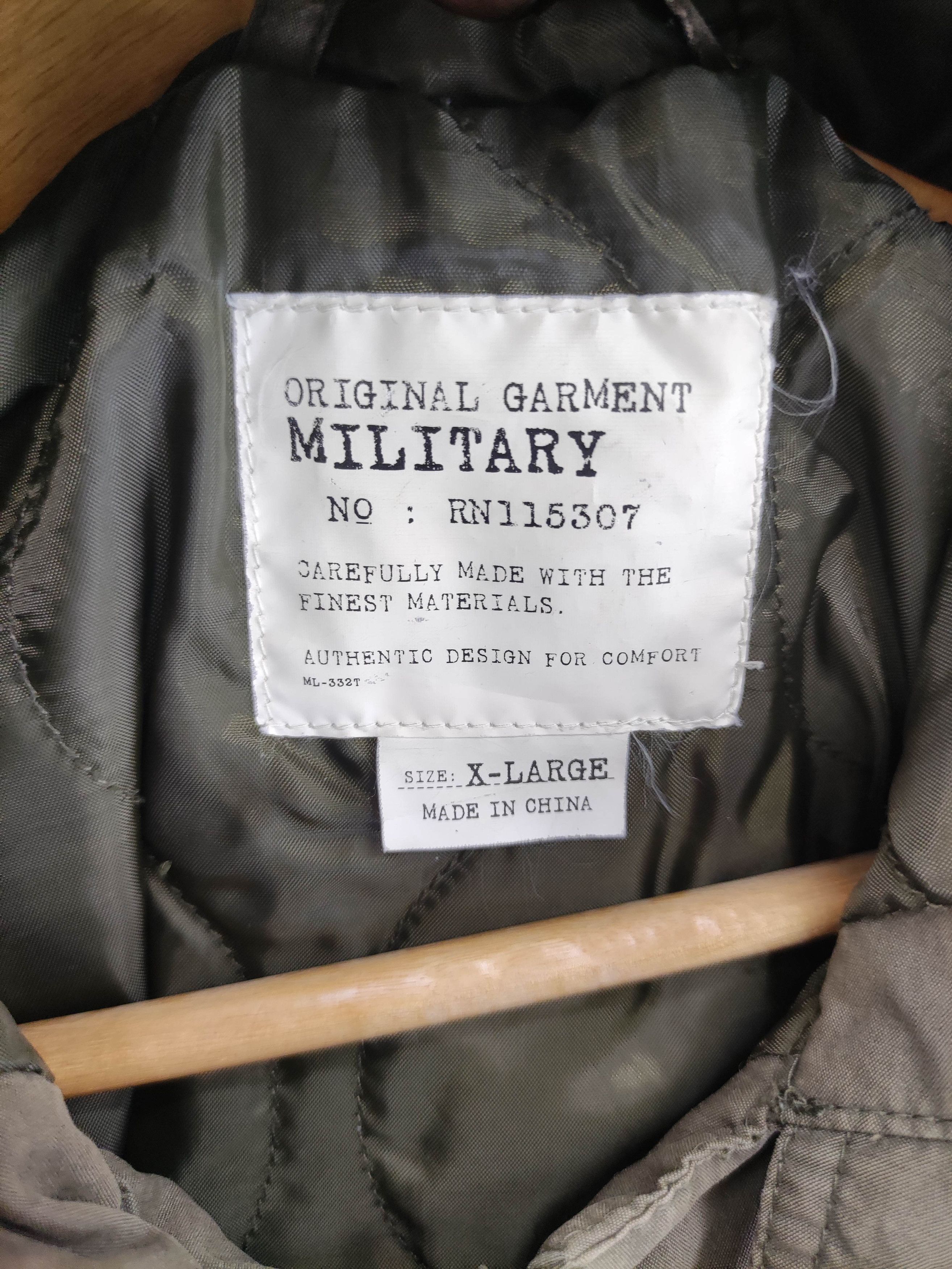 Uniqlo Vintage Uniqlo Garment Military Parka Hoodie Jacket Zipper Size US L / EU 52-54 / 3 - 4 Thumbnail