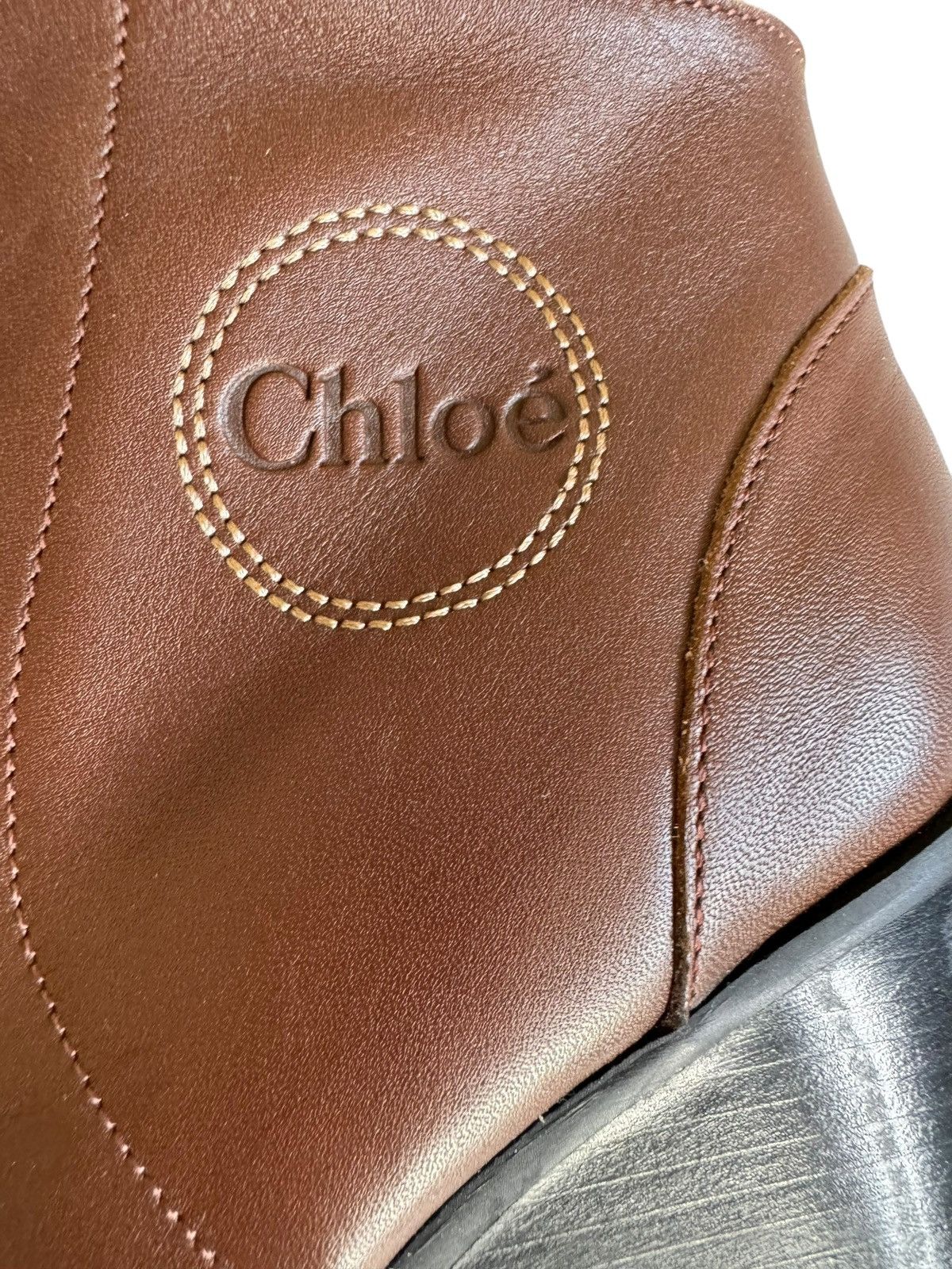 Chloe Chloe Sherpa Ankle Boots Size US 7 / IT 37 - 2 Thumbnail