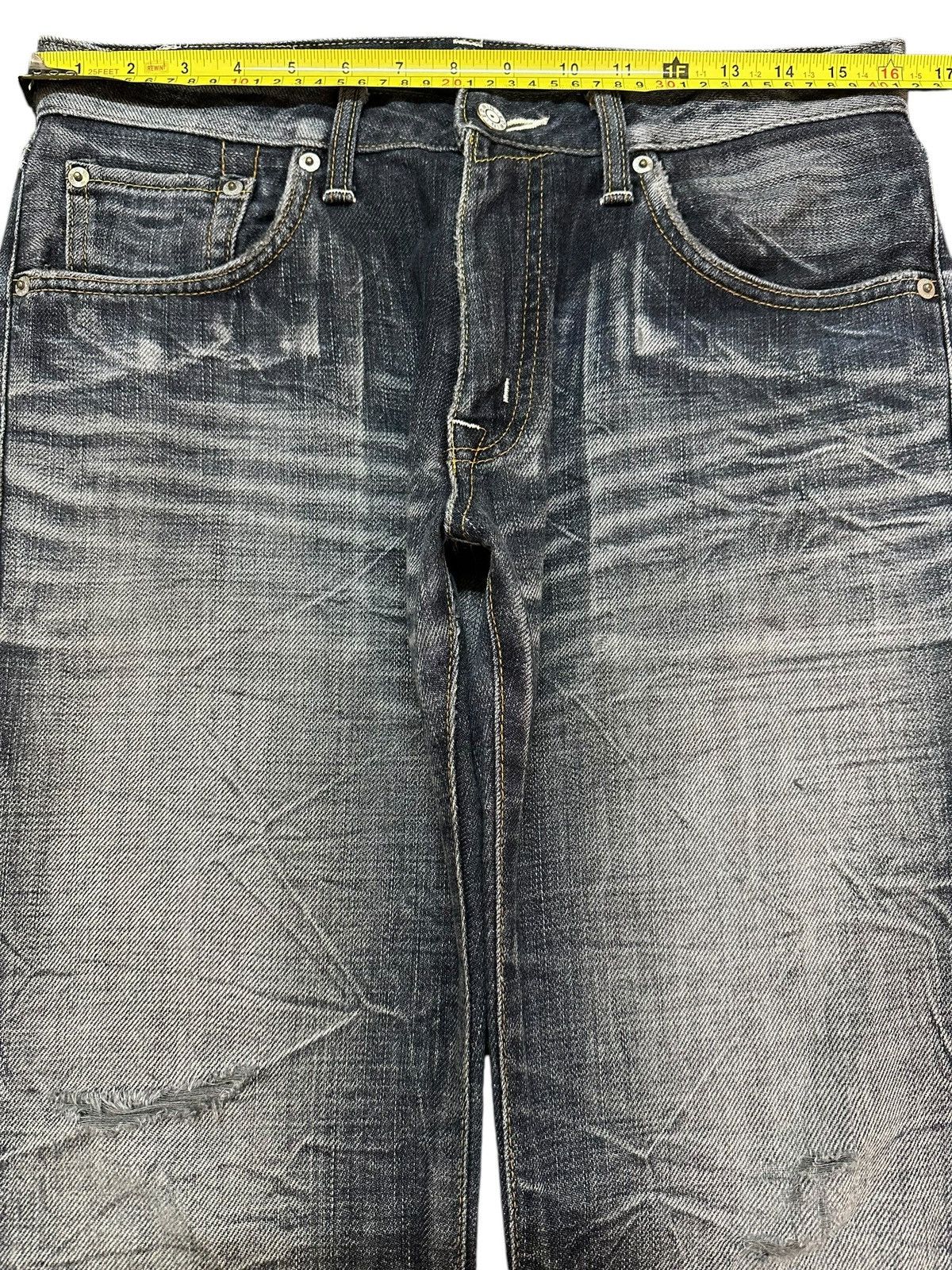 Edwin Vintage Japan Edwin 502 Faded Wash Style Loose Jeans Size US 32 / EU 48 - 11 Thumbnail