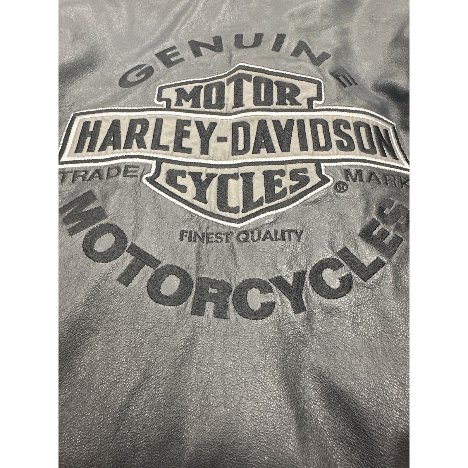 Harley Davidson Harley Davidson Leather Jacket Black Coat Small Riding Gear Size S / US 4 / IT 40 - 6 Thumbnail