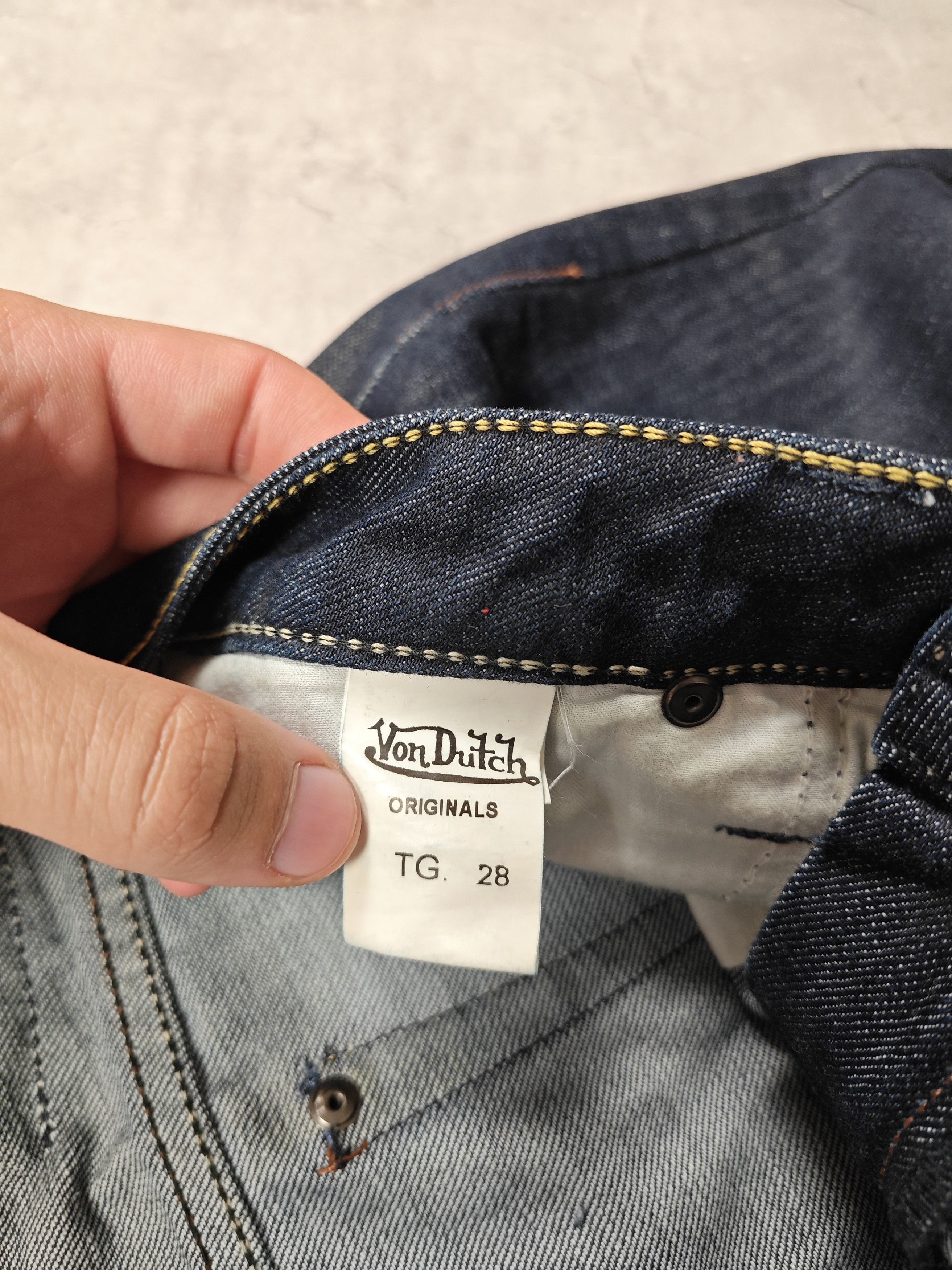 Von Dutch Von Dutch Vintage Y2K Jeans Size 27" / US 4 / IT 40 - 8 Thumbnail
