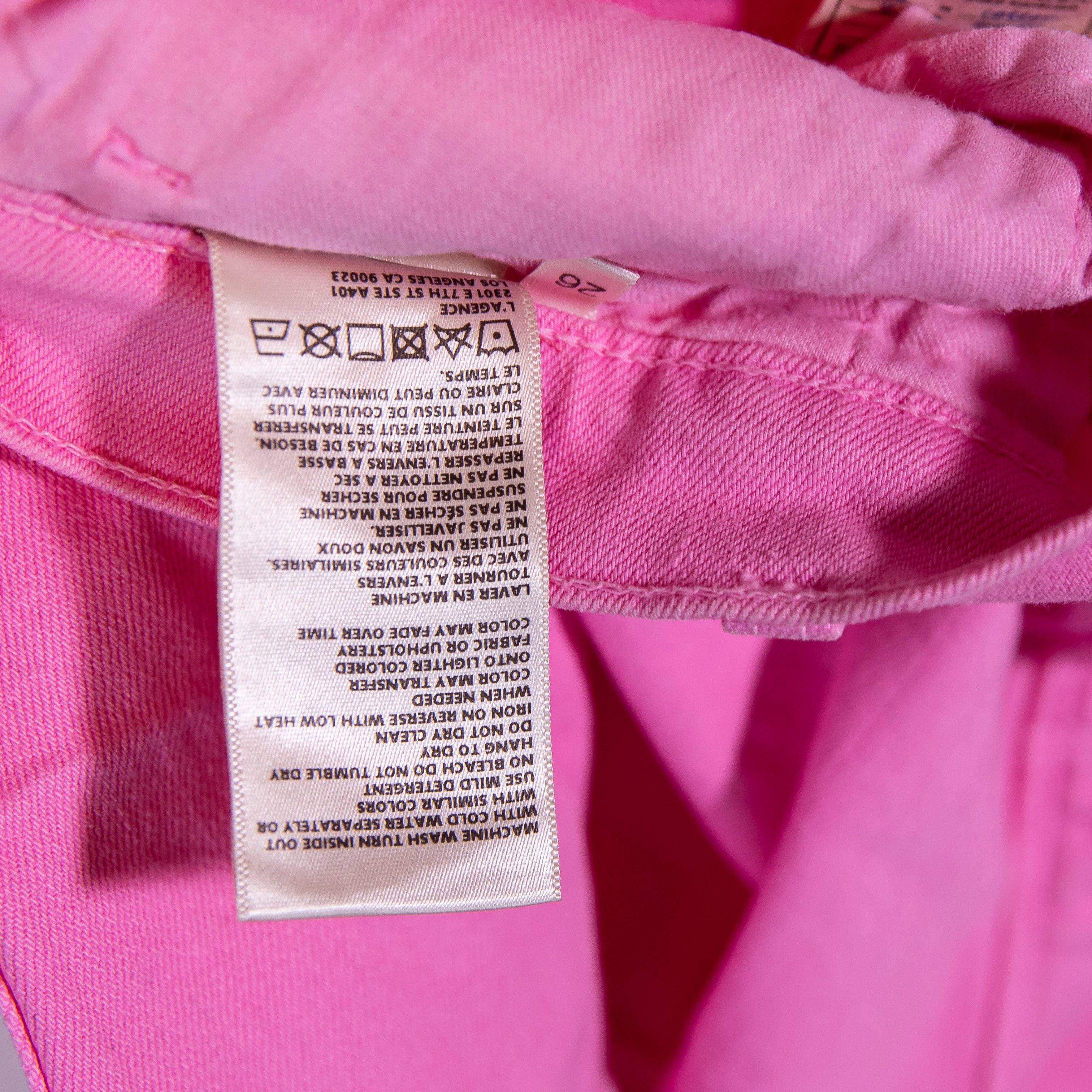 L'AGENCE L'Agence Women's Audrey Cotton Stretch Size 26" / US 2 / IT 38 - 3 Thumbnail