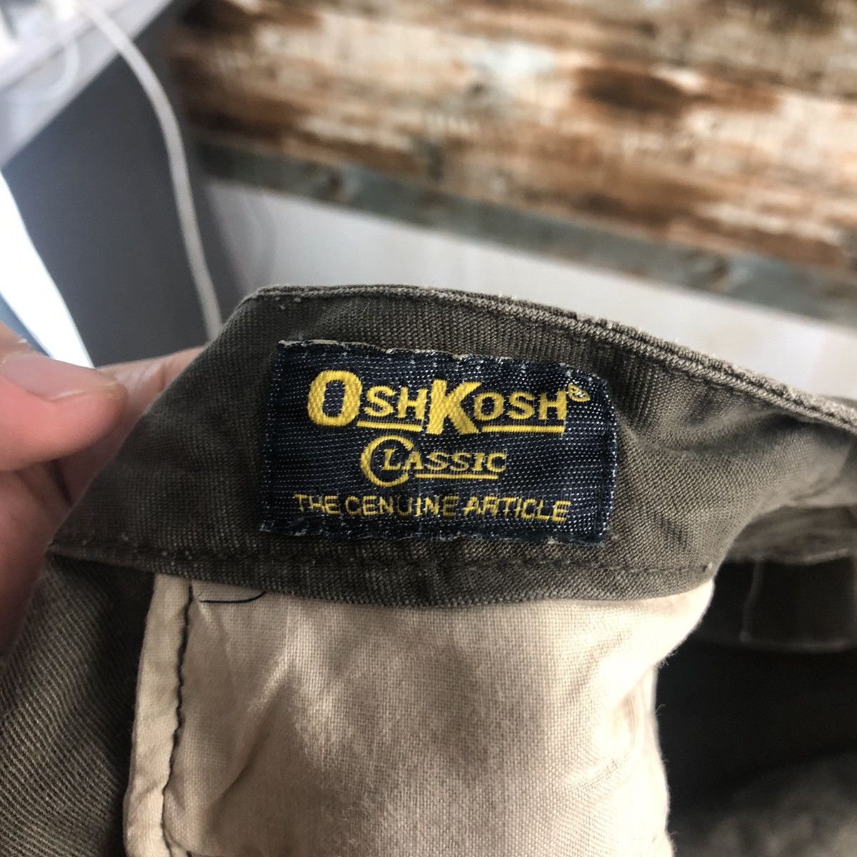 Japanese Brand × Oshkosh DL Oshkosh Green Cargo Multipocket Pants #C670 Size US 30 / EU 46 - 17 Thumbnail