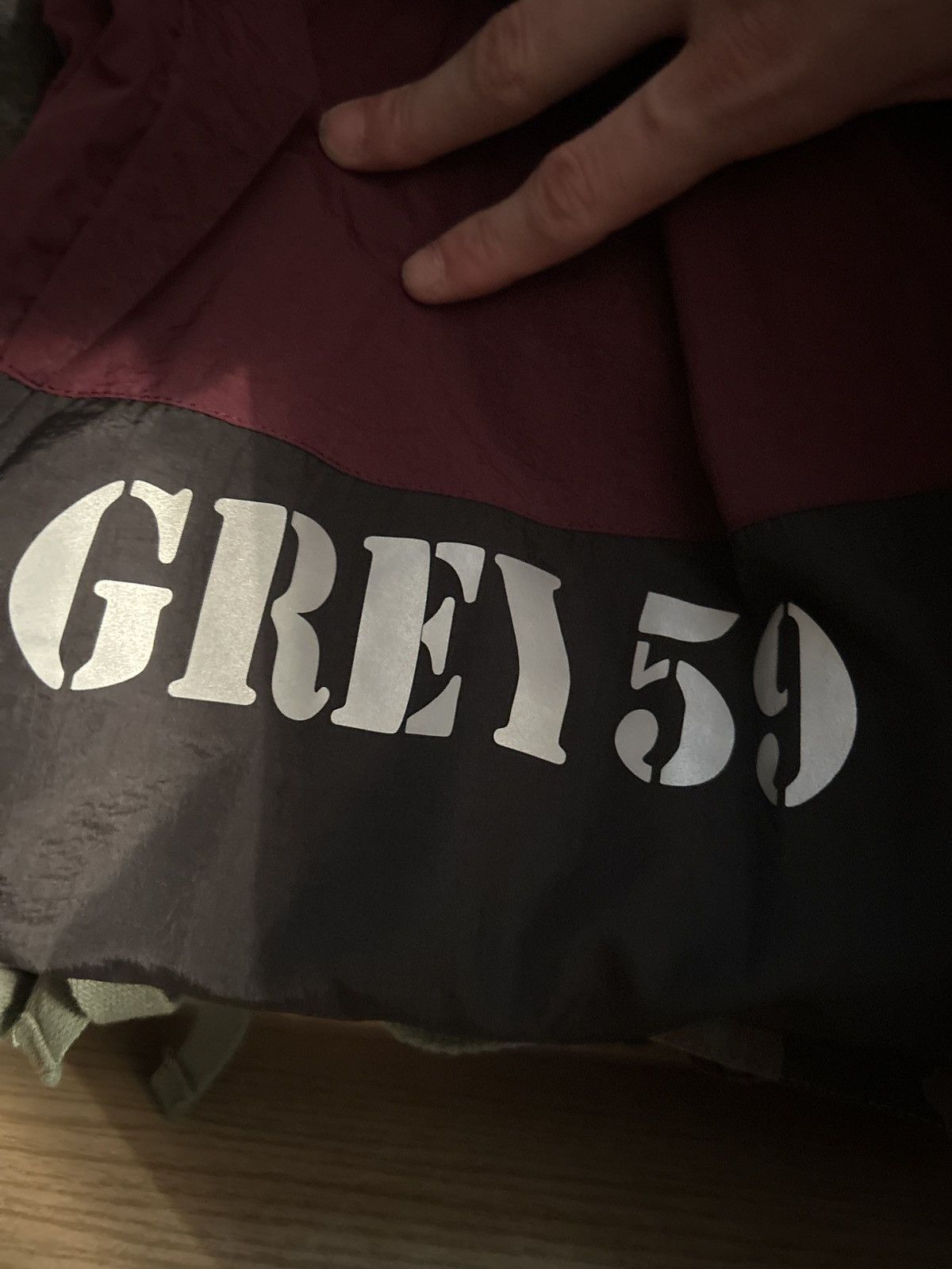 G59 Records G59 maroon track pants Size US 32 / EU 48 - 3 Thumbnail