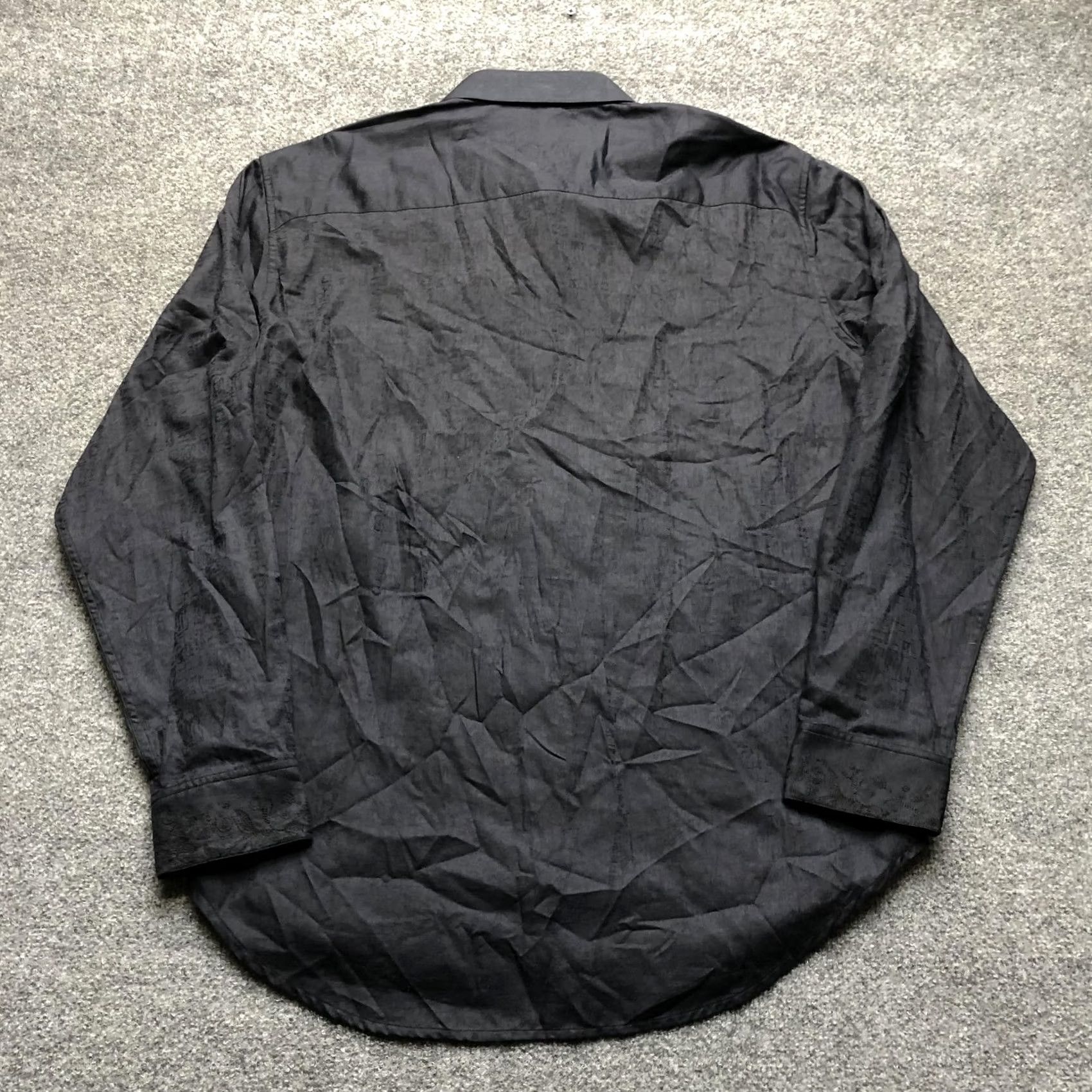 Robert Graham Robert Graham Garifuna Shirt Mens Large Black Long Sleeve Button Up RS11 1040 Size US L / EU 52-54 / 3 - 6 Thumbnail