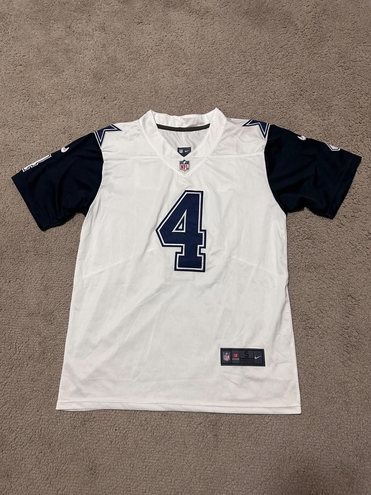 Nike Nike Vapor Limited Dak Prescott Dallas Cowboys NFL Jersey Size ONE SIZE - 1 Thumbnail