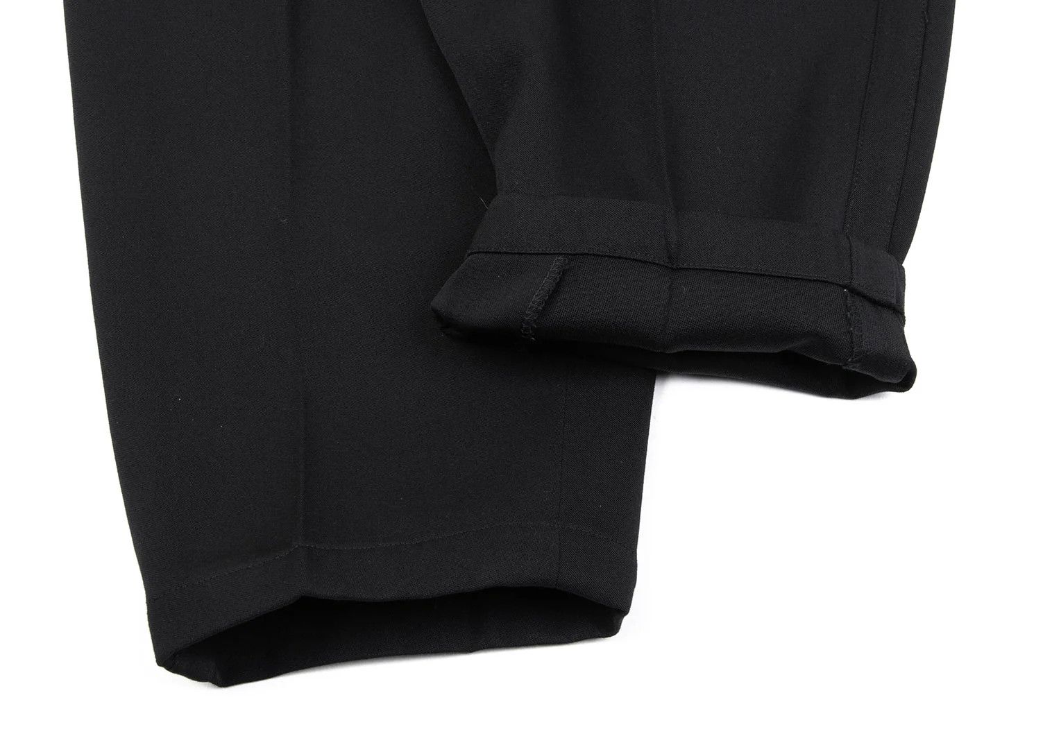 Yohji Yamamoto Yohji Yamamoto Wool Tuck Pants Black M Size US 36 / EU 52 - 11 Thumbnail
