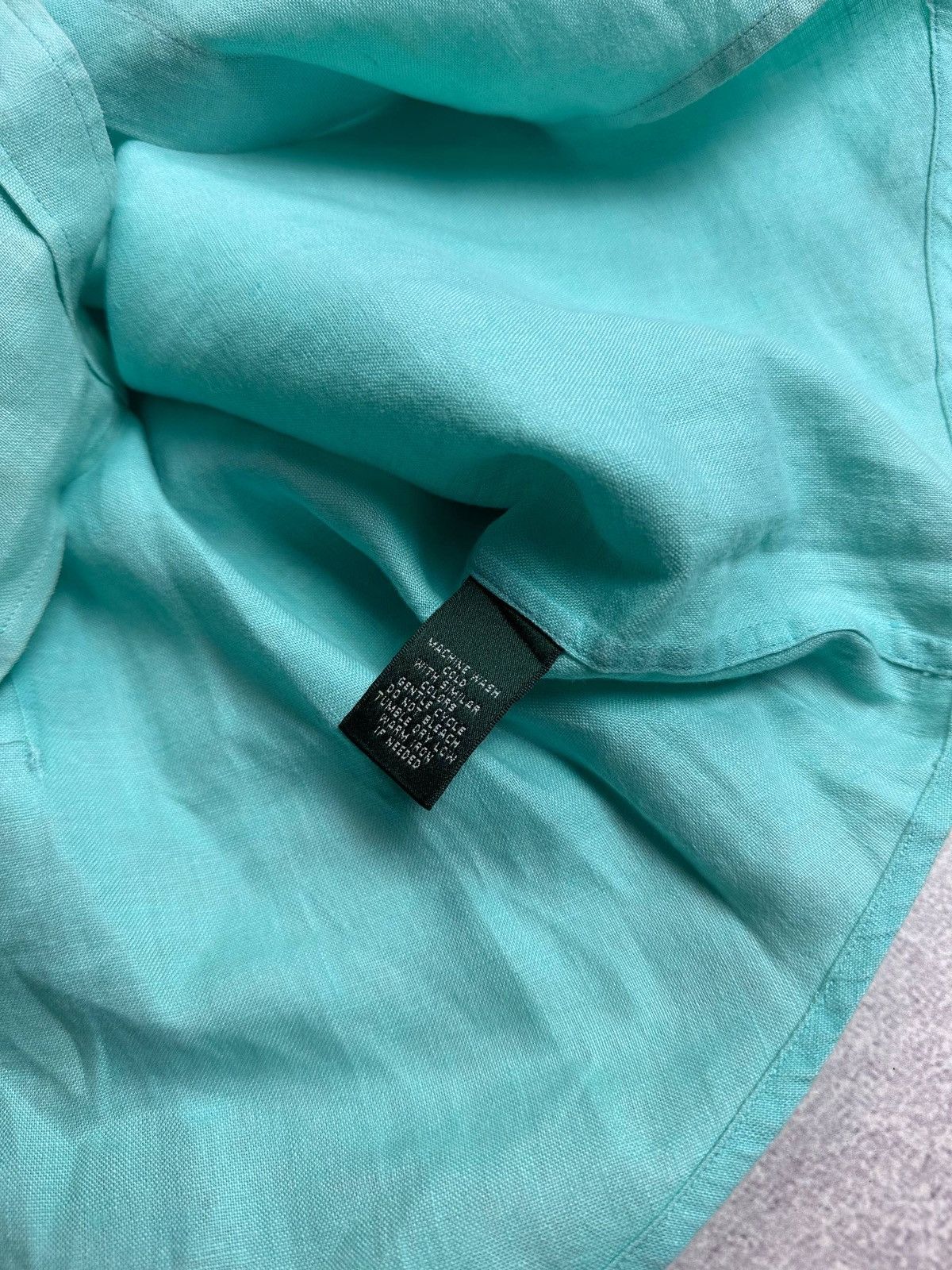Polo Ralph Lauren Vintage 90s Polo Ralph Lauren Linen Shirt XL Size US XL / EU 56 / 4 - 7 Thumbnail