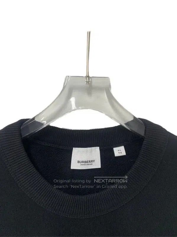 Burberry Burberry Black Cotton Women's Sweatshirt. Size XL / US 12-14 / IT 48-50 - 3 Thumbnail