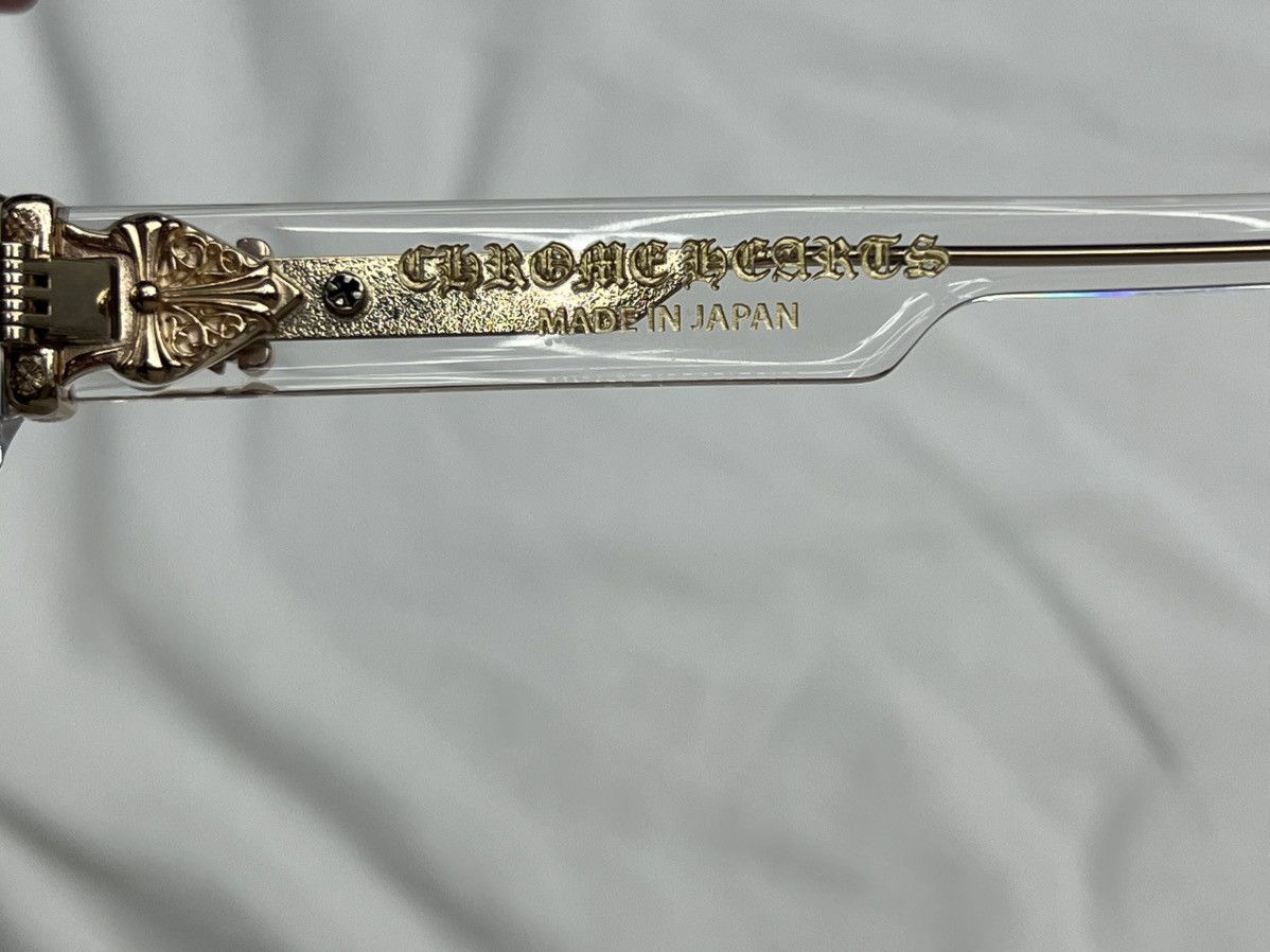 Chrome Hearts Chrome Hearts Box Officer Crystal Sunglasses Size ONE SIZE - 8 Thumbnail