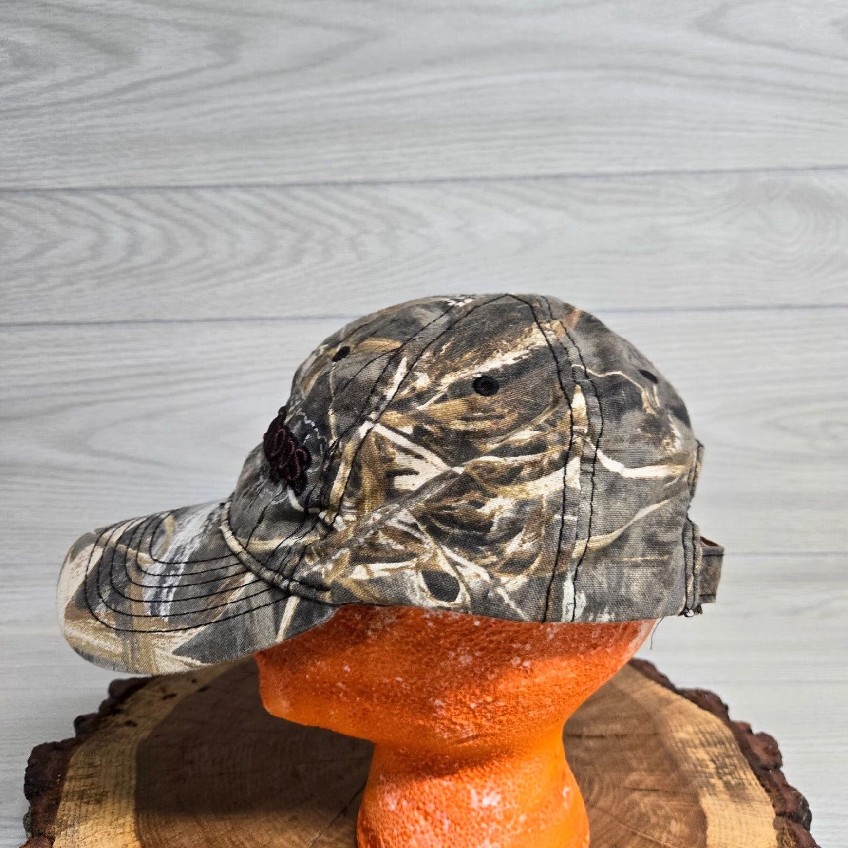 Hunter Hunter Camo Baseball Cap Adjustable Multicolor Mens Size ONE SIZE - 2 Thumbnail