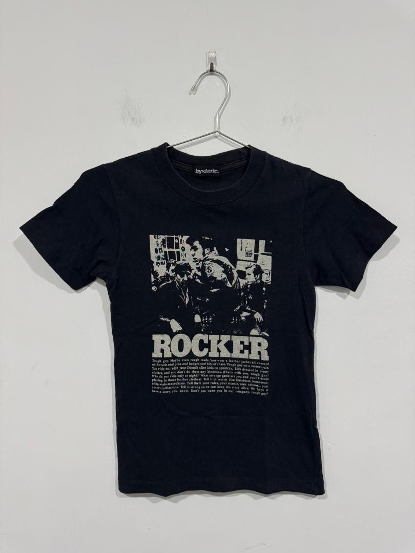 Hysteric Glamour × Vintage Vintage Hysteric Glamour Rocker Tee Size ONE SIZE - 1 Thumbnail