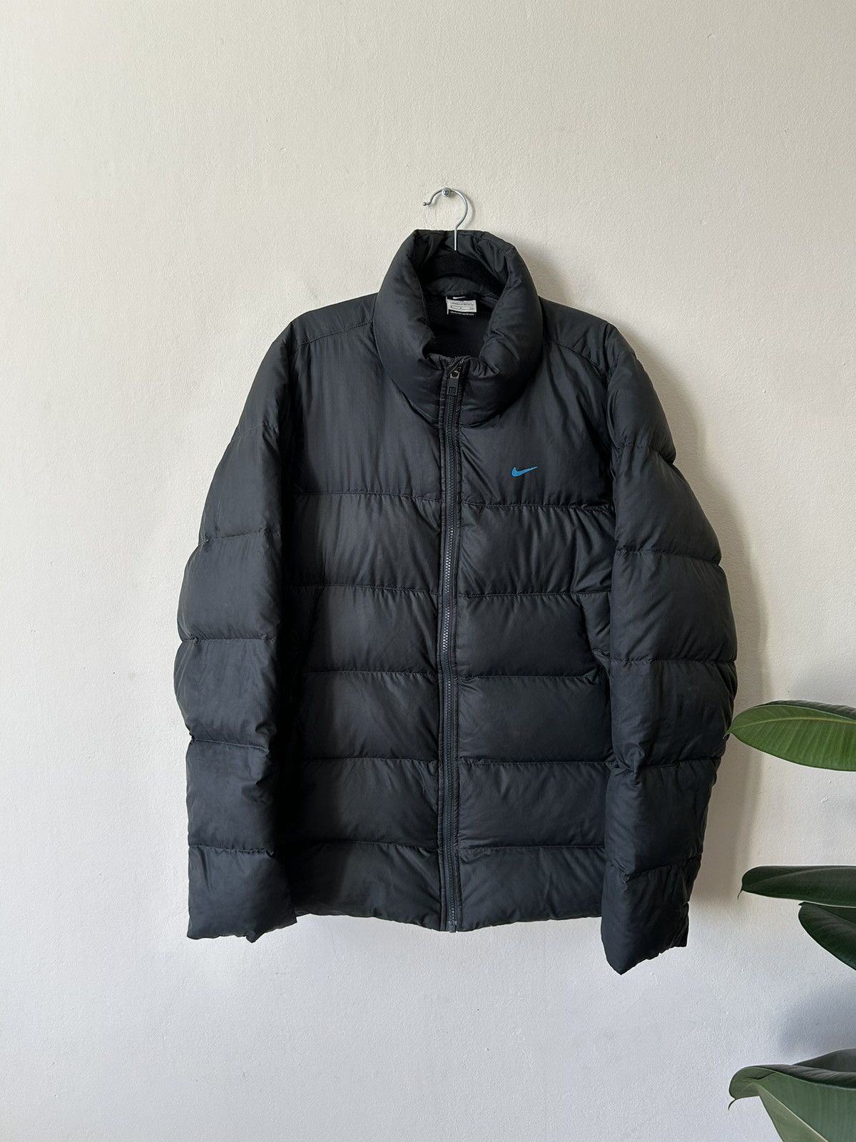 NIKE DRILL Y2K VINTAGE DOWN PUFFER JACKET