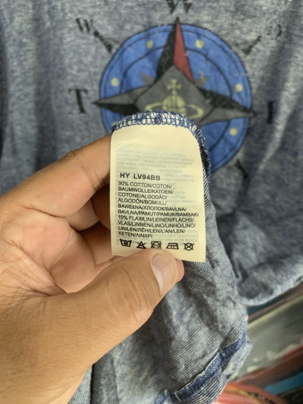 Lee × Vivienne Westwood Vivienne Westwood x Lee Logo Longsleeve Tee Shirt Size US M / EU 48-50 / 2 - 11 Thumbnail