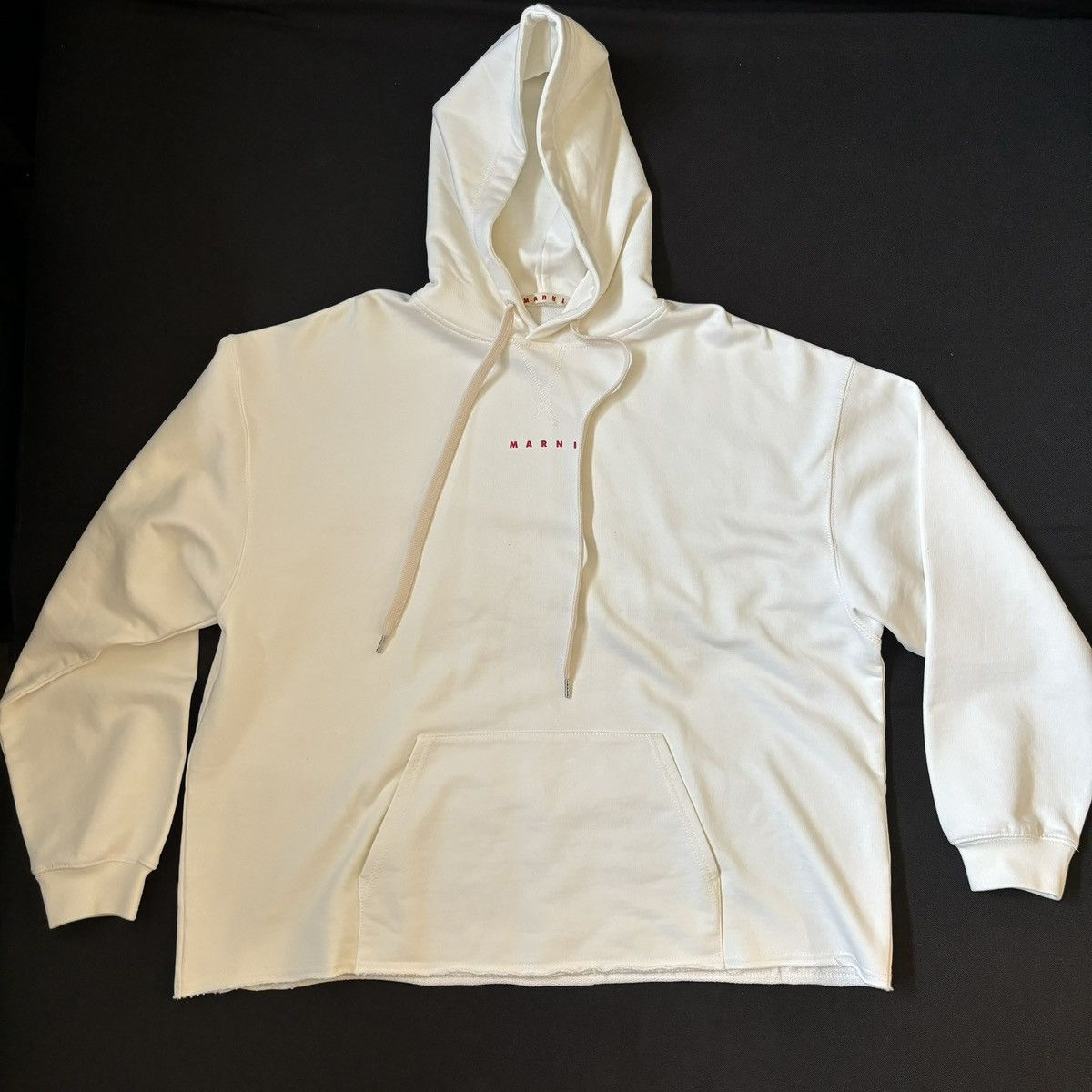 Marni Marni Logo-print Hoodie Size US M / EU 48-50 / 2 - 1 Thumbnail