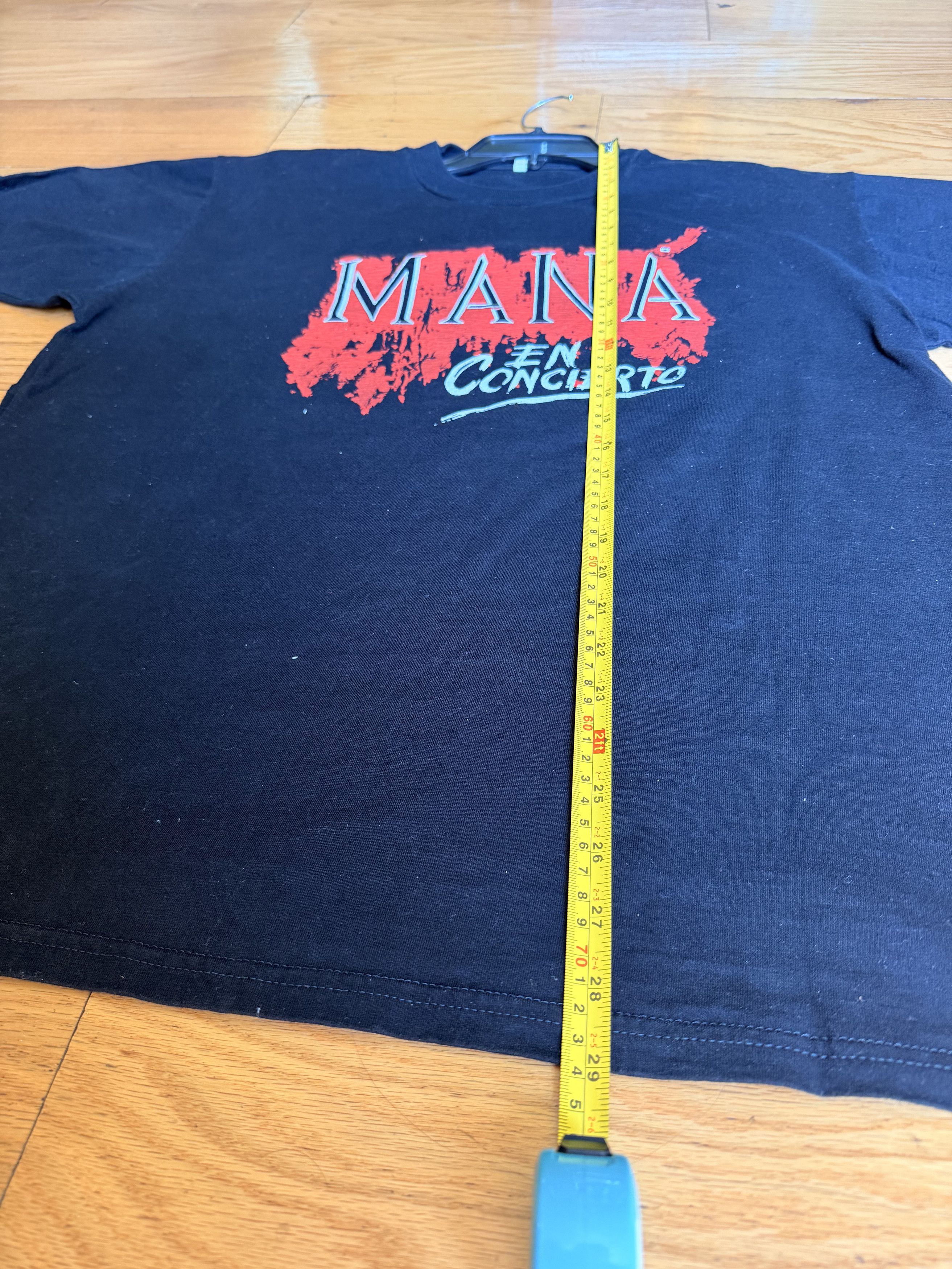 Vintage Mana En Concierto Paraguay 1994 Tour T-Shirt L Rare Size US L / EU 52-54 / 3 - 6 Thumbnail