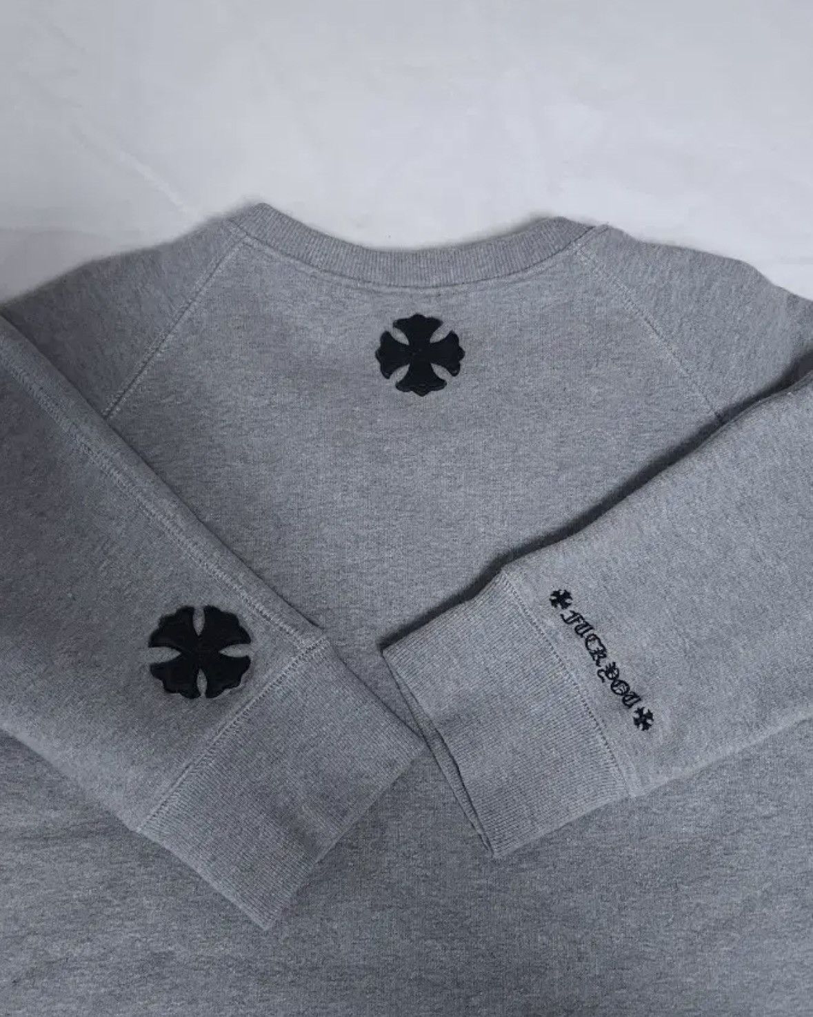 Chrome Hearts Vertical Leather Patch FUCK YOU Sweatshirt Size US M / EU 48-50 / 2 - 3 Thumbnail