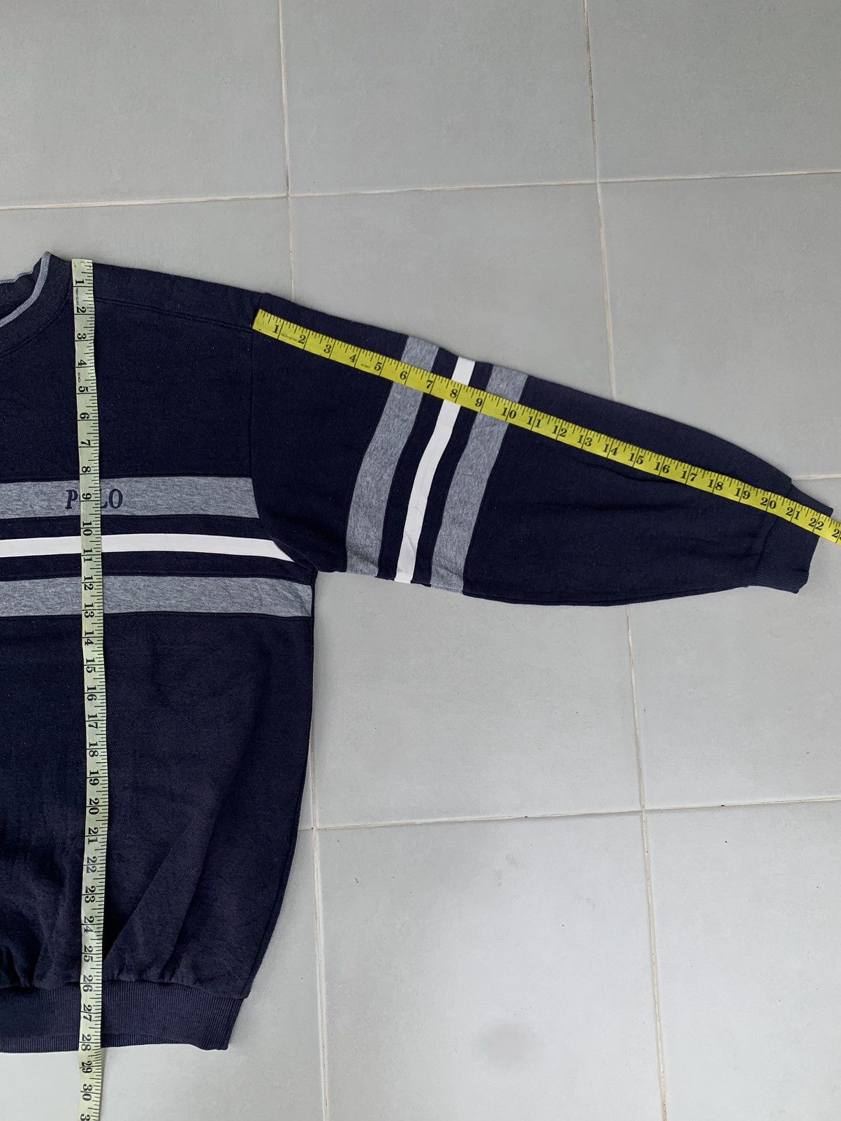 Japanese Brand LAST DROP#Polo British Sweatshirt Size US XL / EU 56 / 4 - 7 Thumbnail