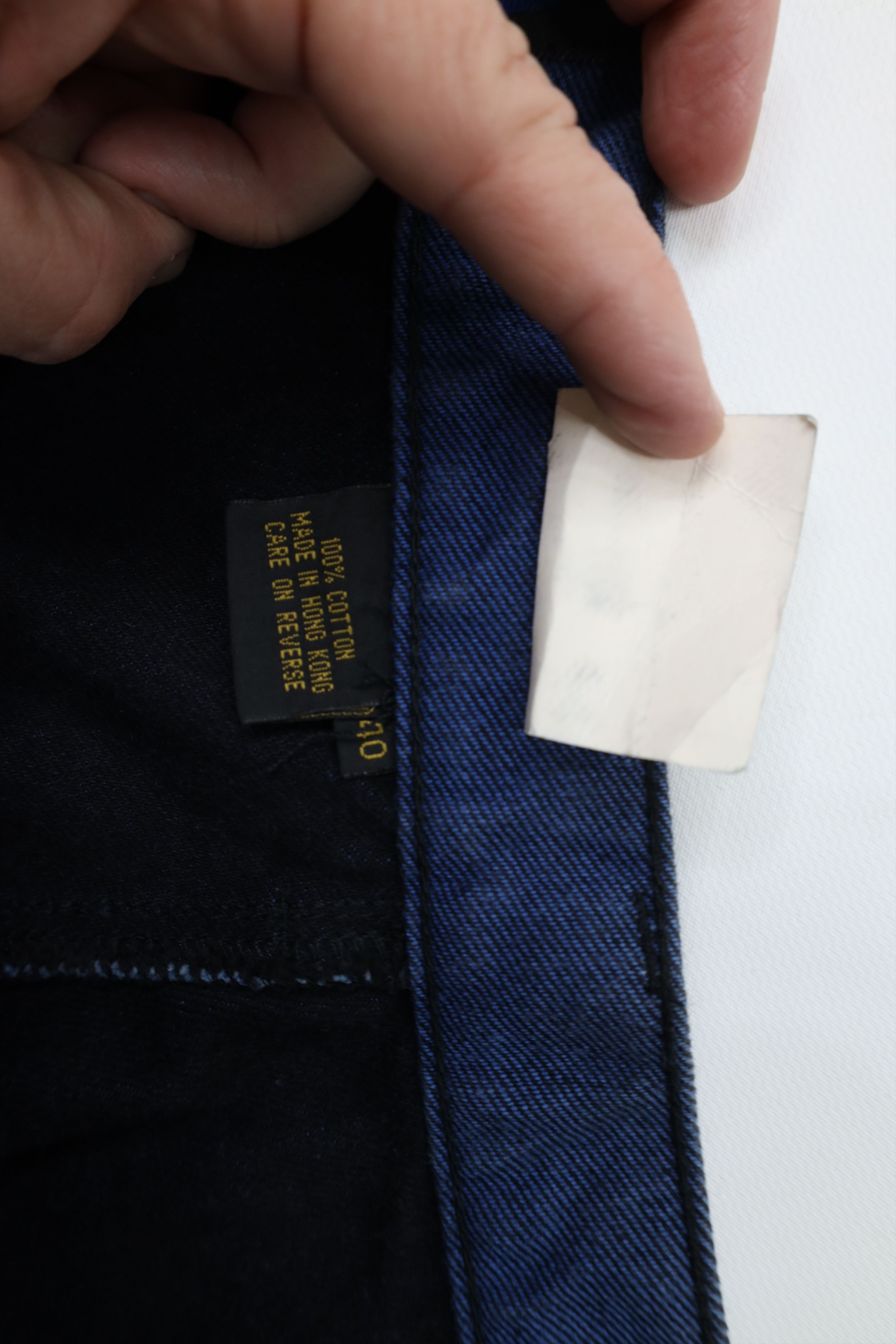 Fila Deadstock Vintage 90s Fila Wide Leg Skateboard Jeans Blue Size US 40 / EU 56 - 7 Thumbnail