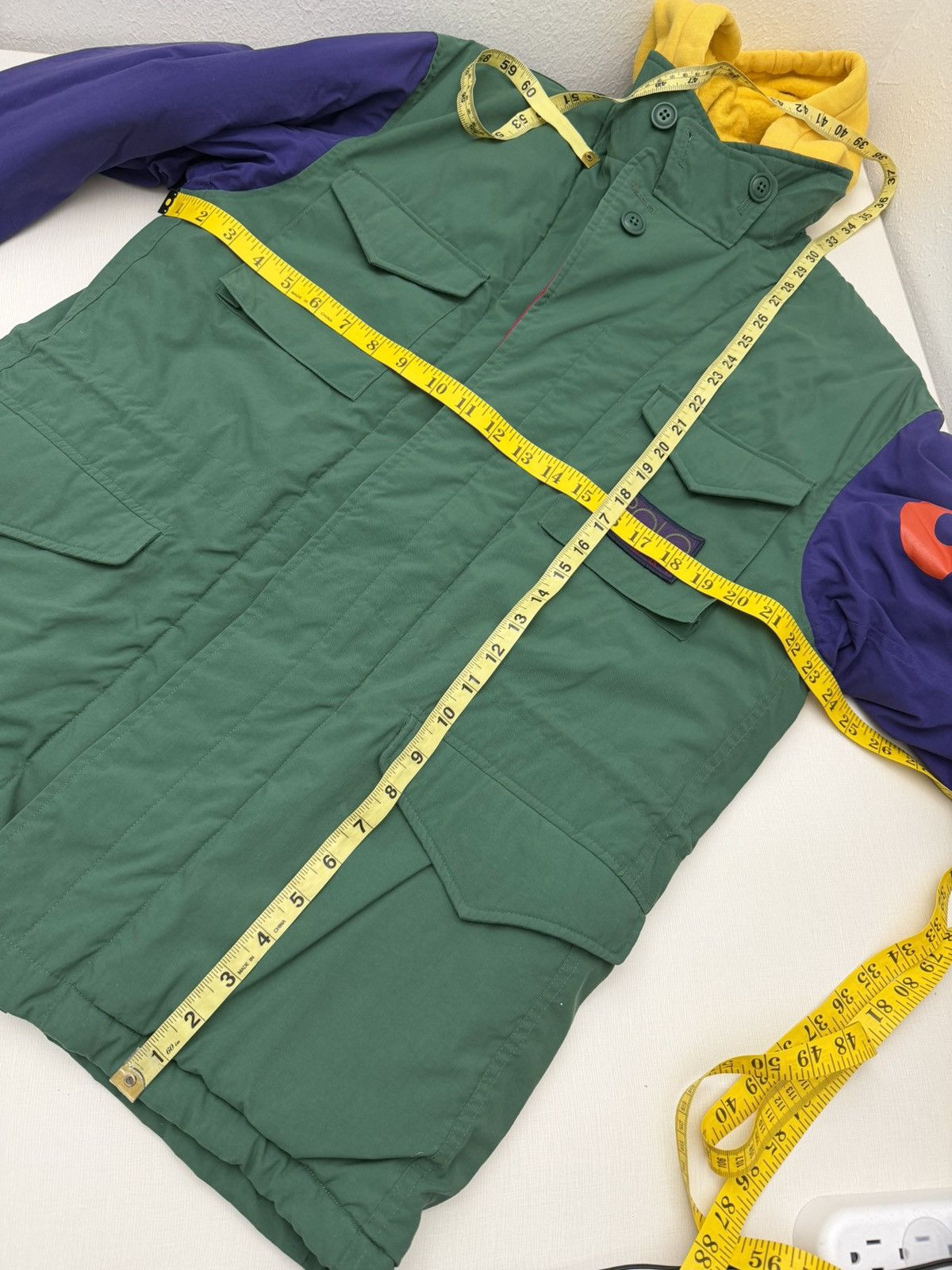 Polo Ralph Lauren VTG 90s Polo Ralph Lauren Snow Beach Polo Sport Cold Wave Size US XL / EU 56 / 4 - 11 Thumbnail