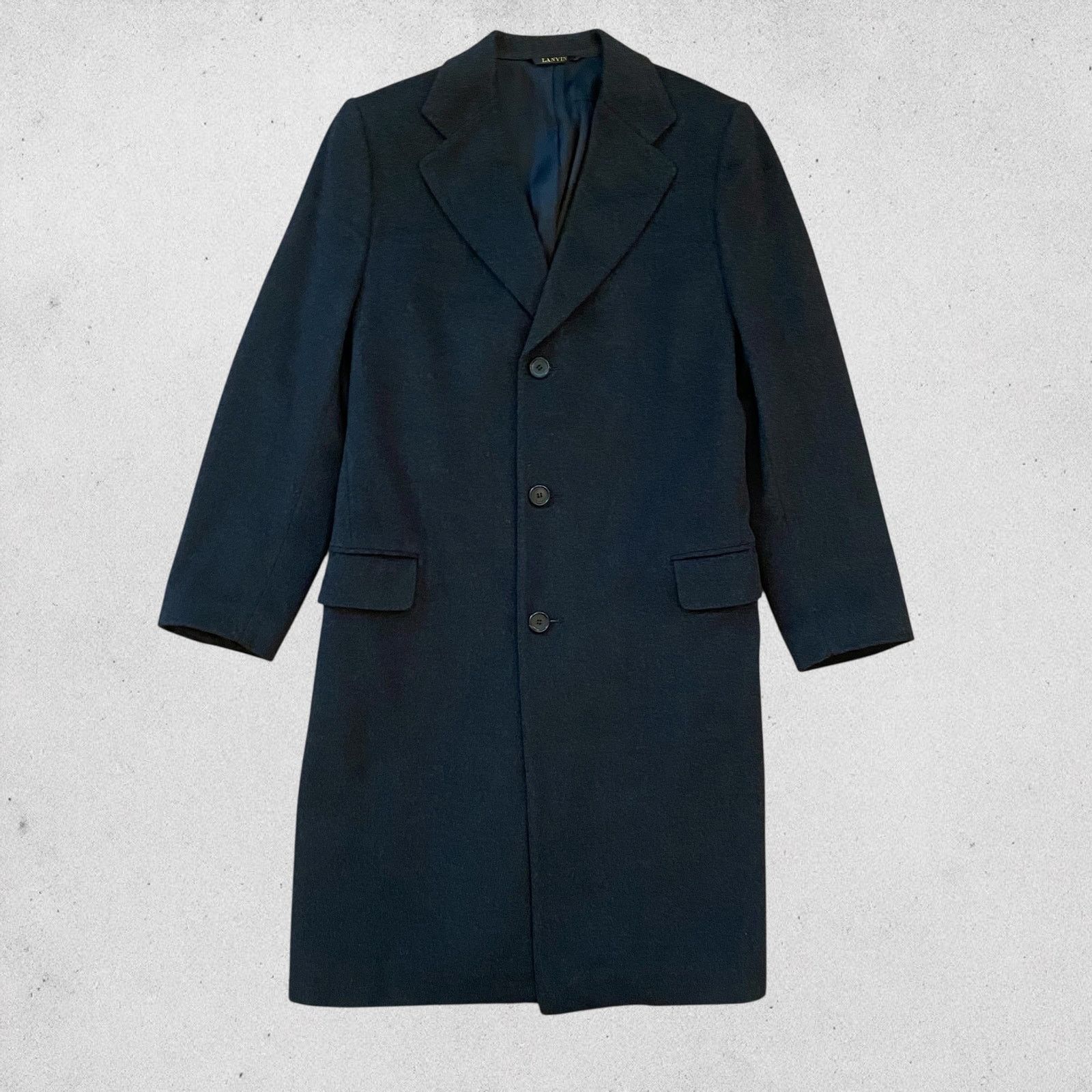 Lanvin Lanvin 100% Cashmere Overcoat Size US M / EU 48-50 / 2 - 1 Thumbnail