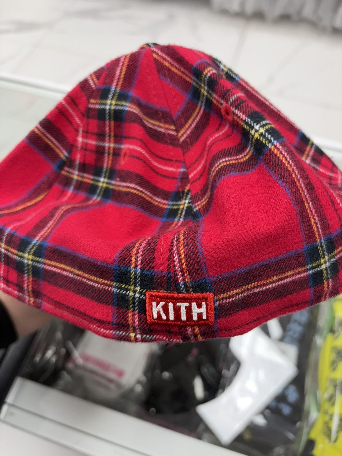 Kith × New Era × New York Yankees Kith x New York Yankees New Era Cap "Plaid" Size ONE SIZE - 3 Thumbnail