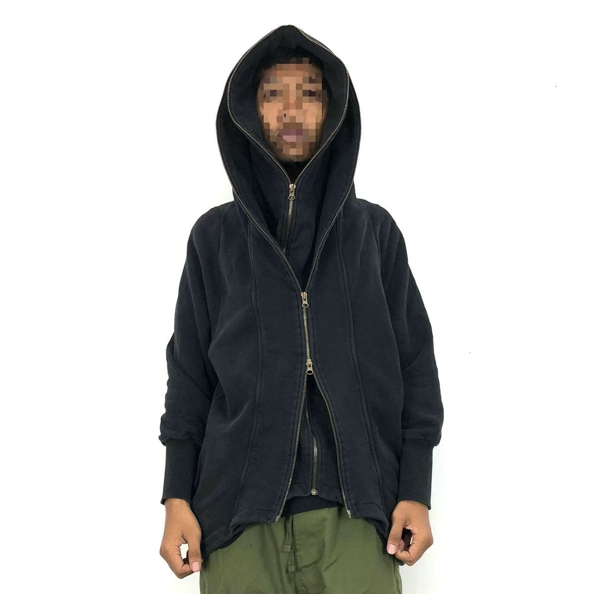 If Six Was Nine 2000s Victory Punk Goa Lgb Punk Style Double Zipper Hoodie Size US L / EU 52-54 / 3 - 4 Thumbnail