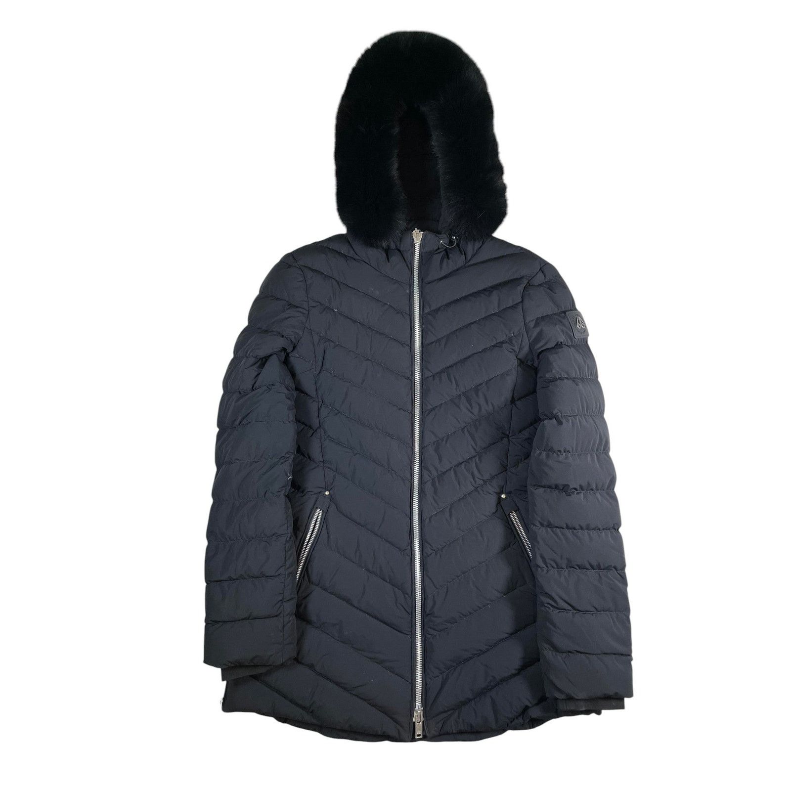 Moose Knuckles Moose Knuckles Black Fur Parka Jacket Size M / US 6-8 / IT 42-44 - 1 Thumbnail