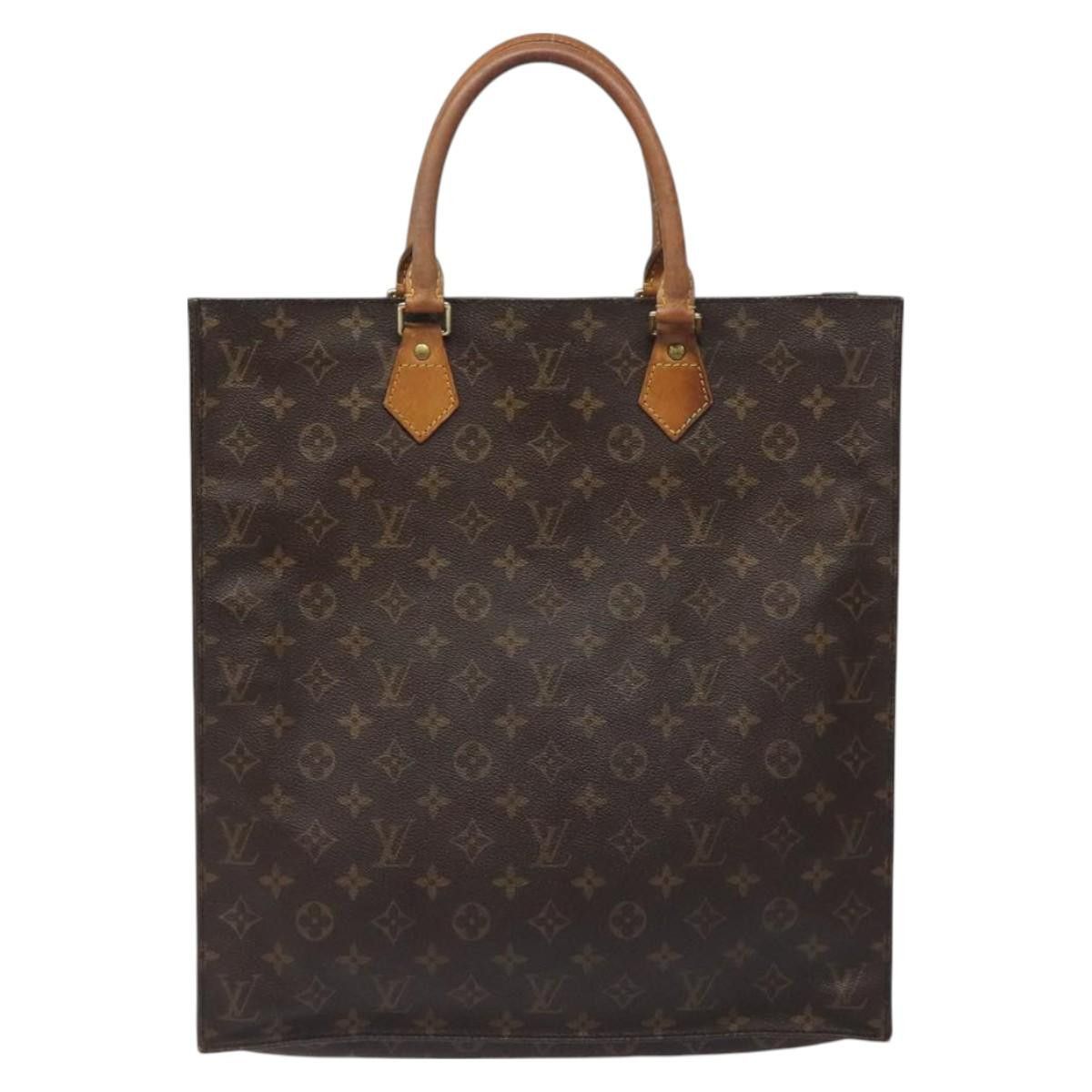 Louis Vuitton LOUIS VUITTON Monogram Sac Plat Hand Bag M51140 Size ONE SIZE - 13 Thumbnail